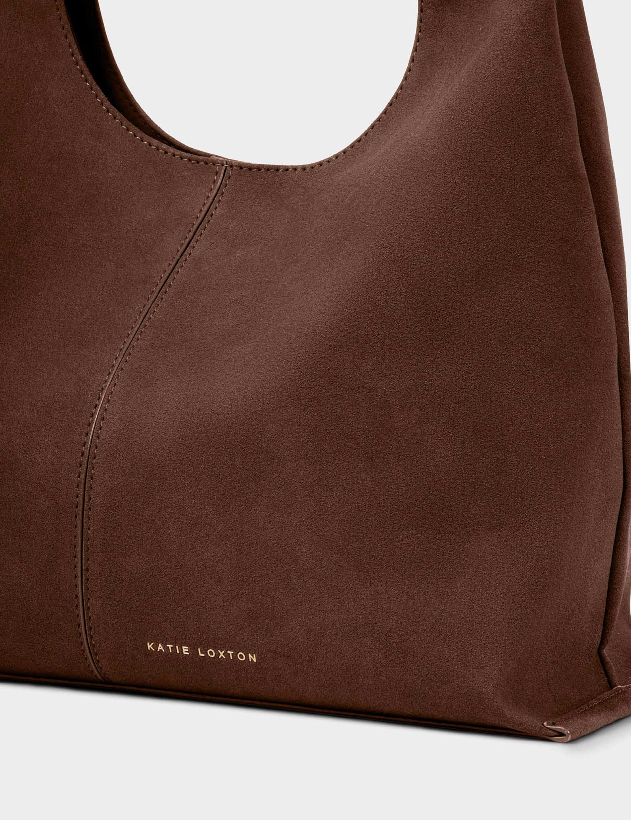 Faux Suede Shoulder Bag 4 of 5