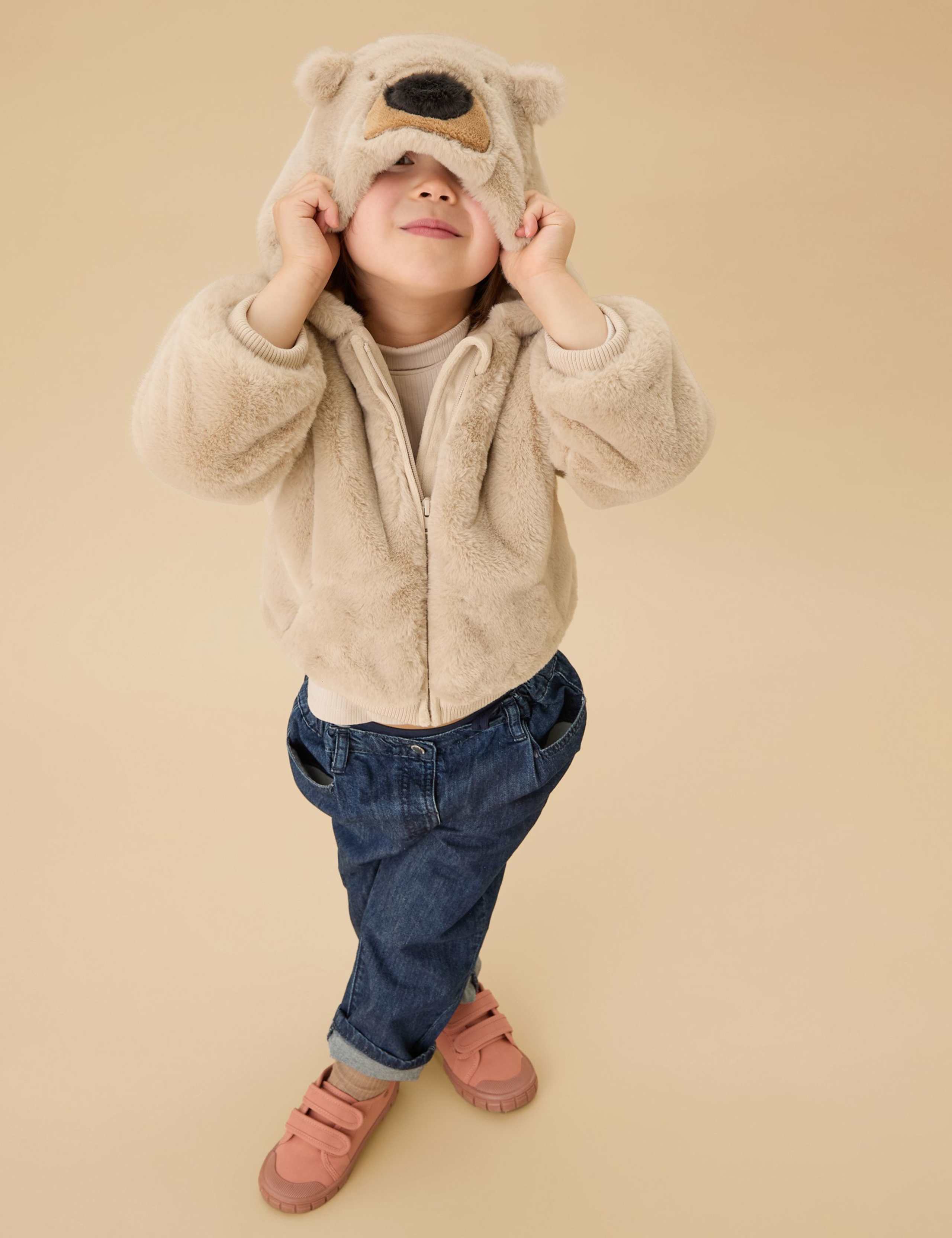 Faux Fur Bear Jacket (0 Mths - 4 Yrs) 3 of 6