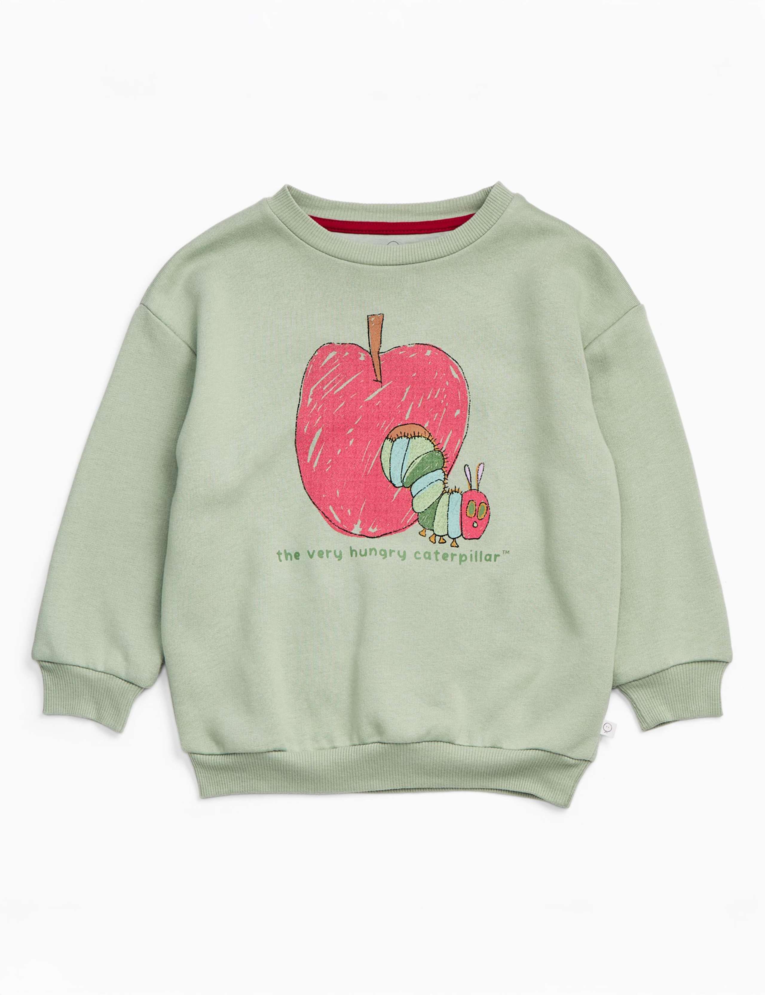 Cotton Blend The Very Hungry Caterpillar™ Sweater (3 Mths-6 Yrs) 3 of 3