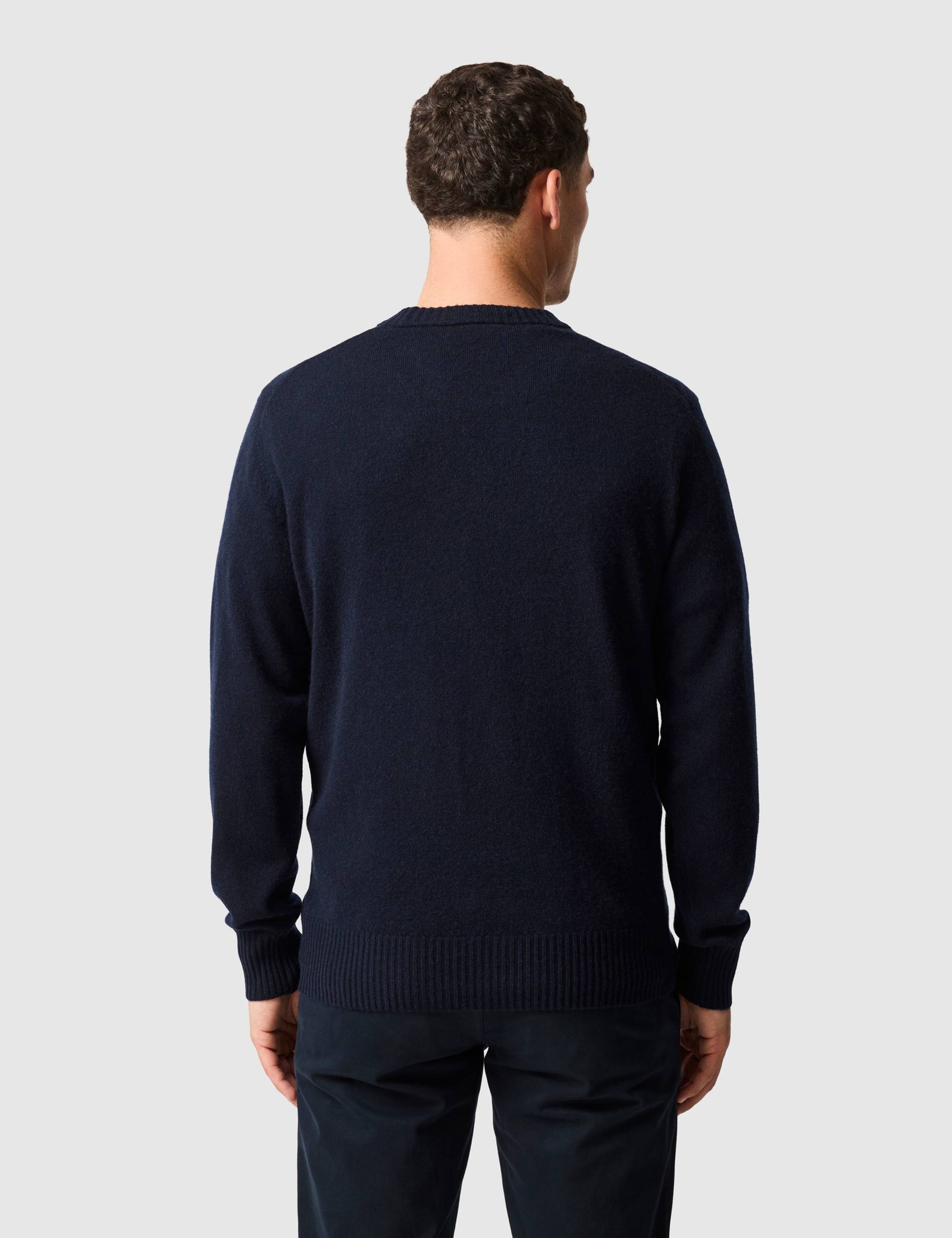 Wool and Cashmere Blend Crew Neck Jumper 3 of 6