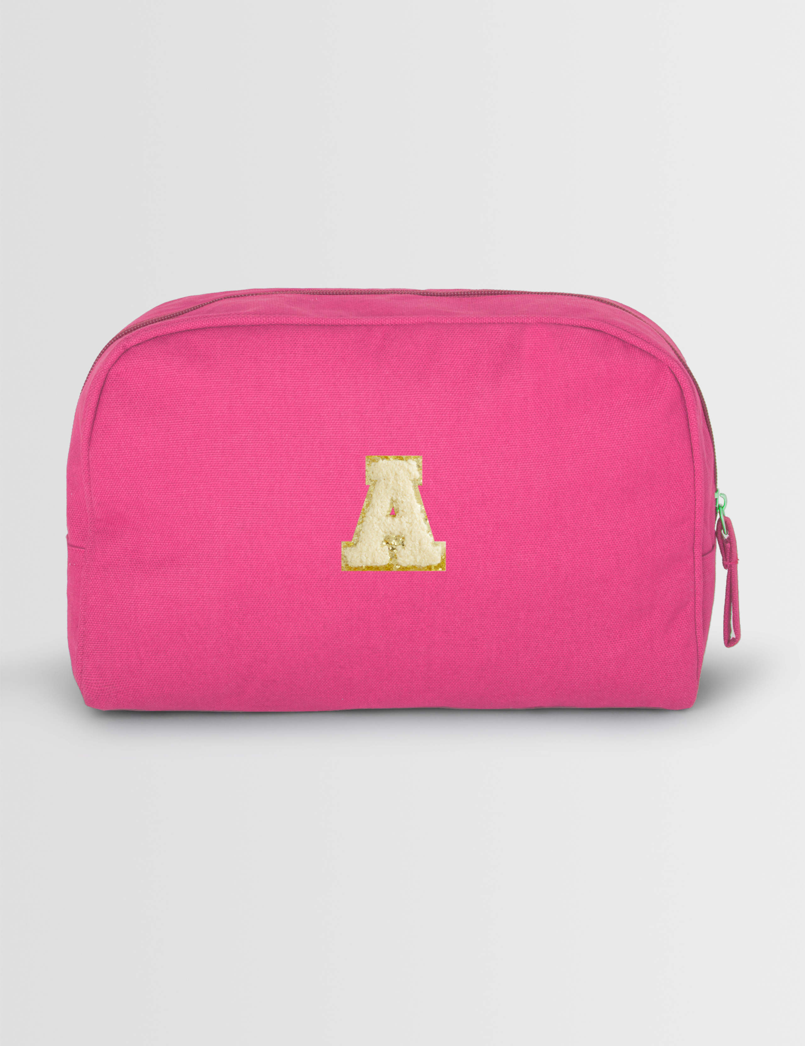 Personalised Small Letter Monogrammed Make-Up Bag by Alphabet 2 of 3