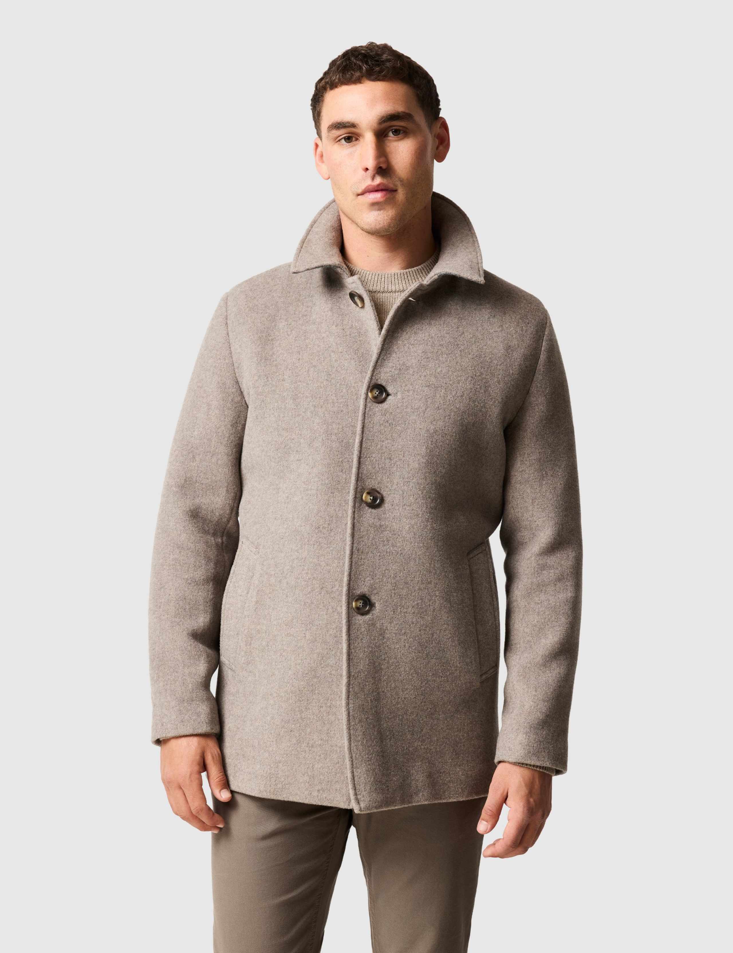 Wool Rich Overcoat 1 of 6