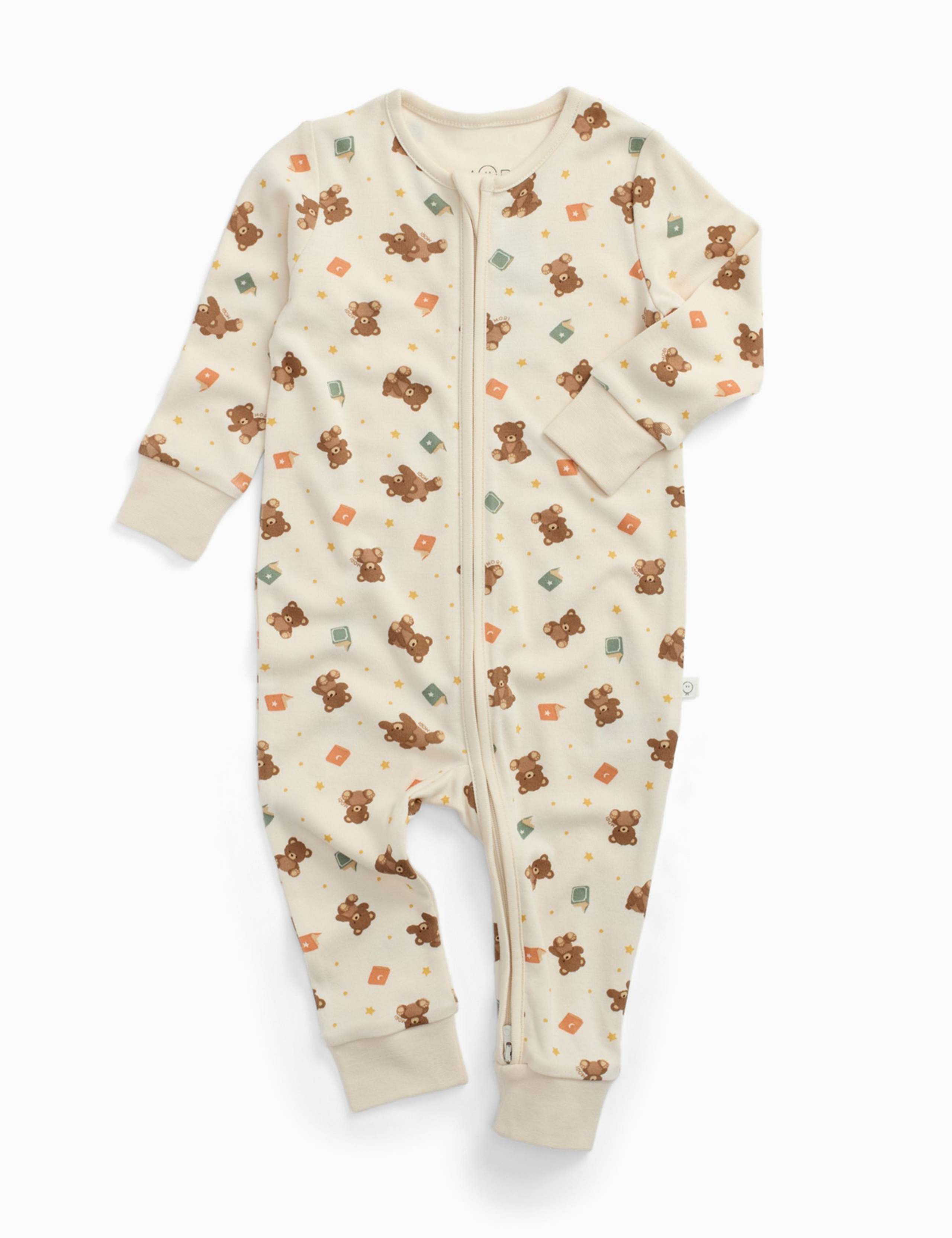 Cotton Blend Patterned Sleepsuit (0-18 Mths) 7 of 7