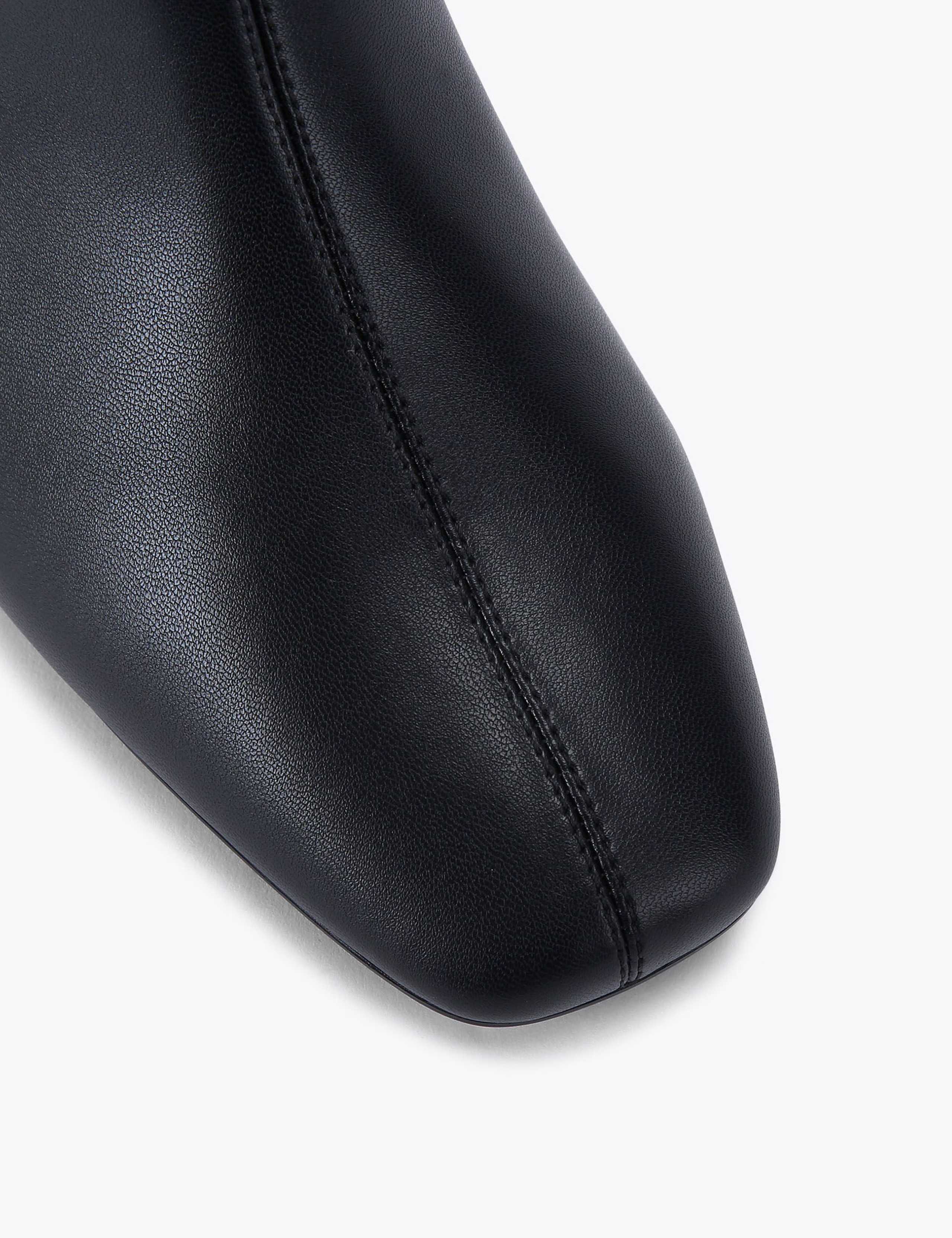 Block Heel Square Toe Ankle Boots 6 of 6