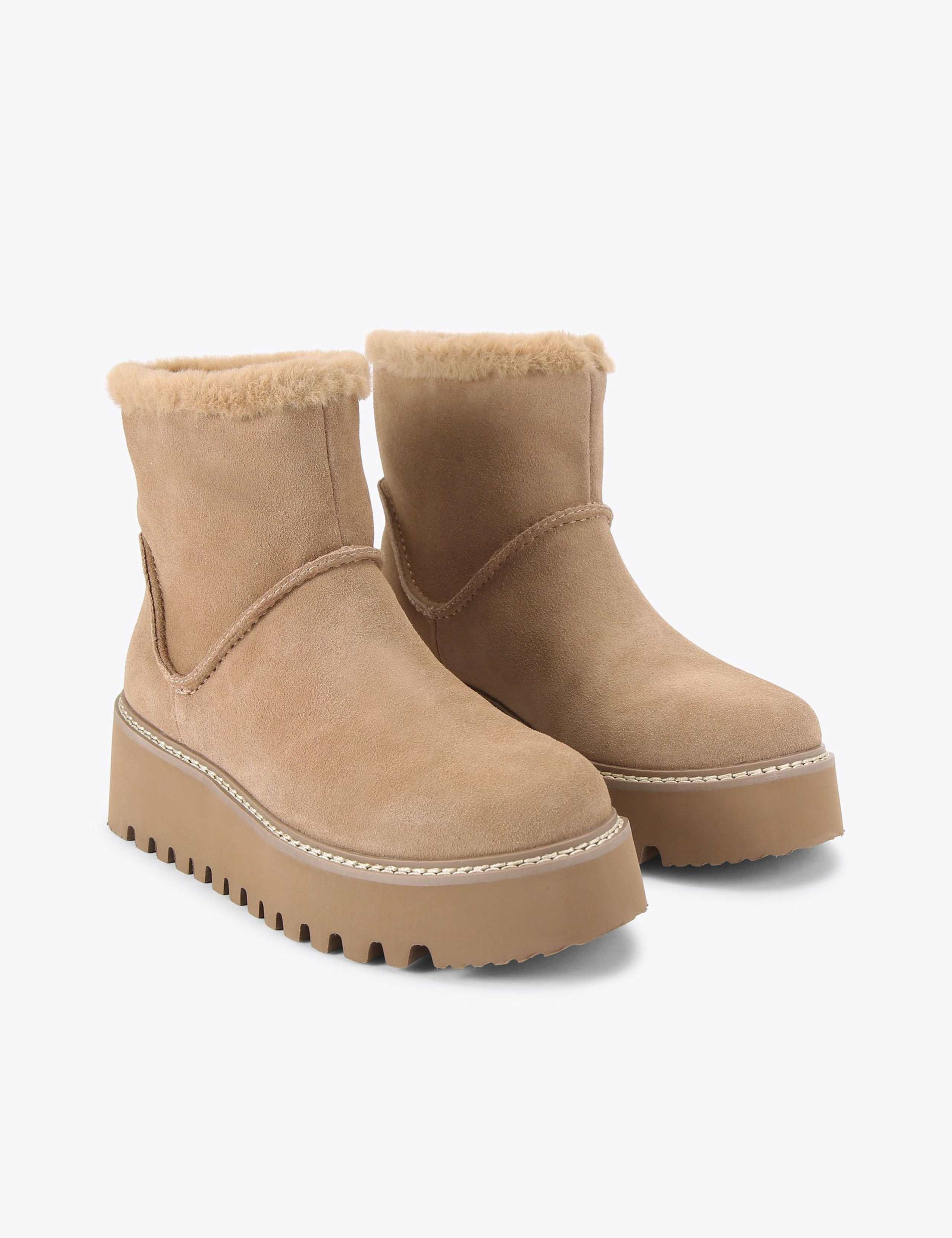 Cosy Suede Ankle Boots 5 of 5