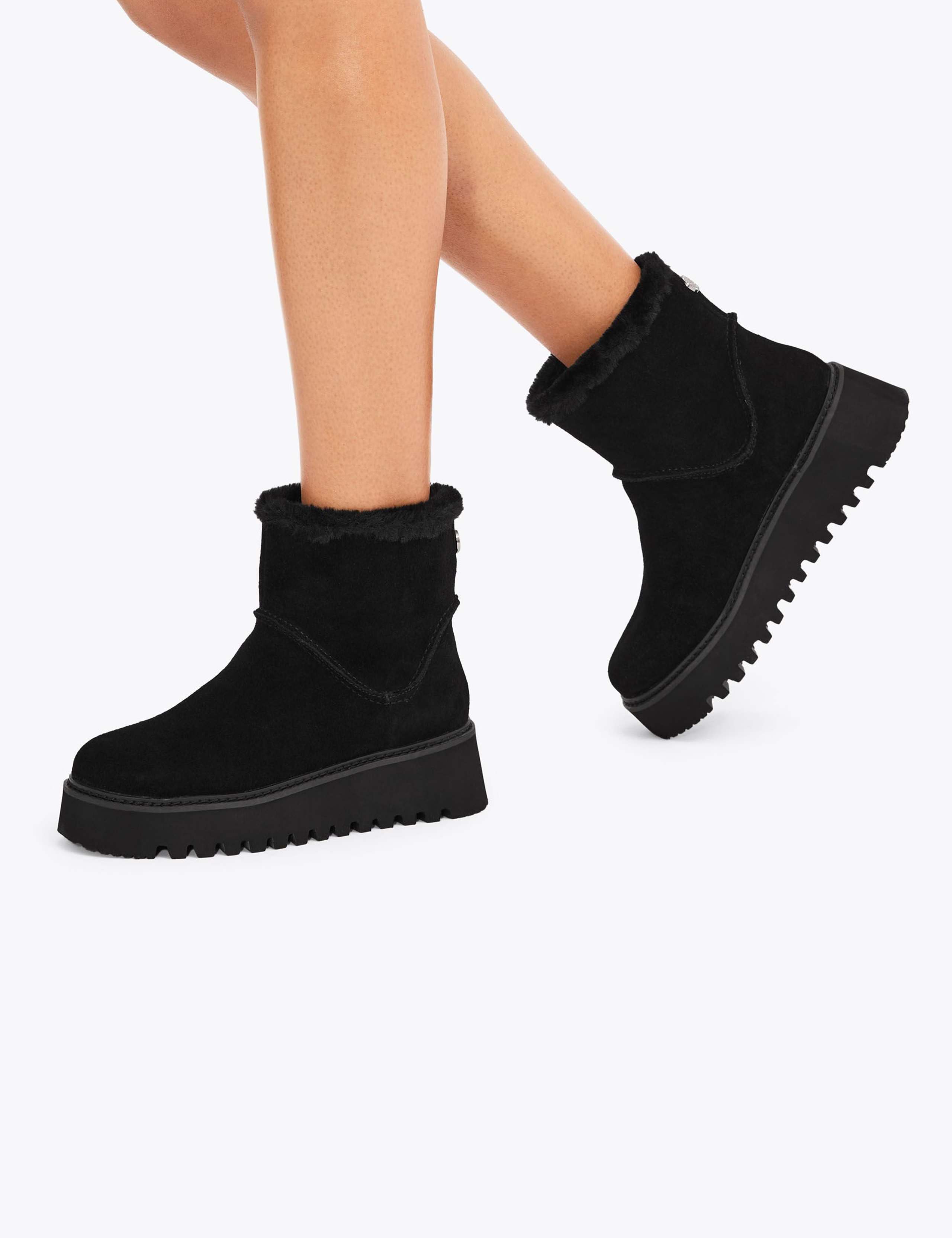 Cosy Suede Ankle Boots 2 of 5