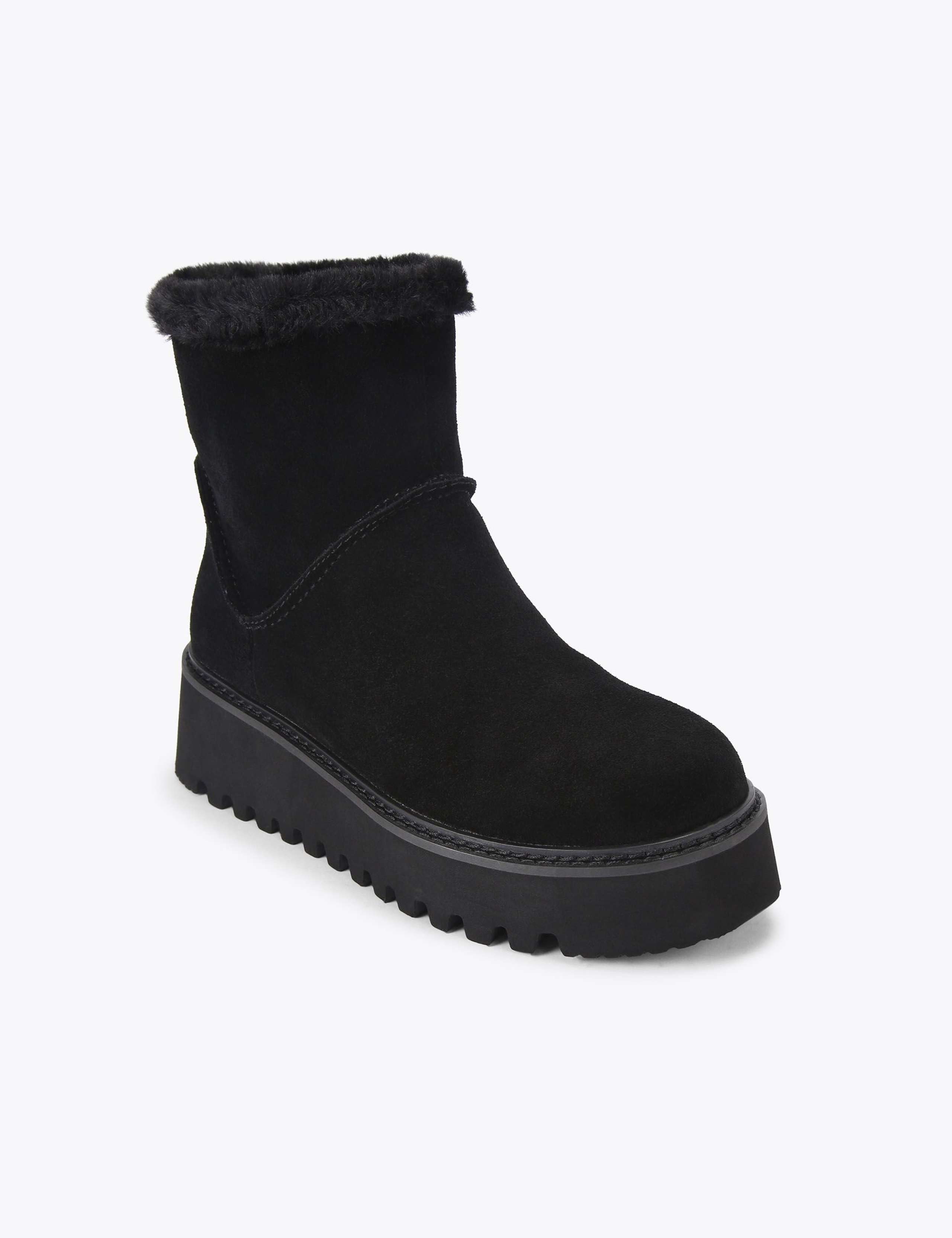 Cosy Suede Ankle Boots 5 of 5