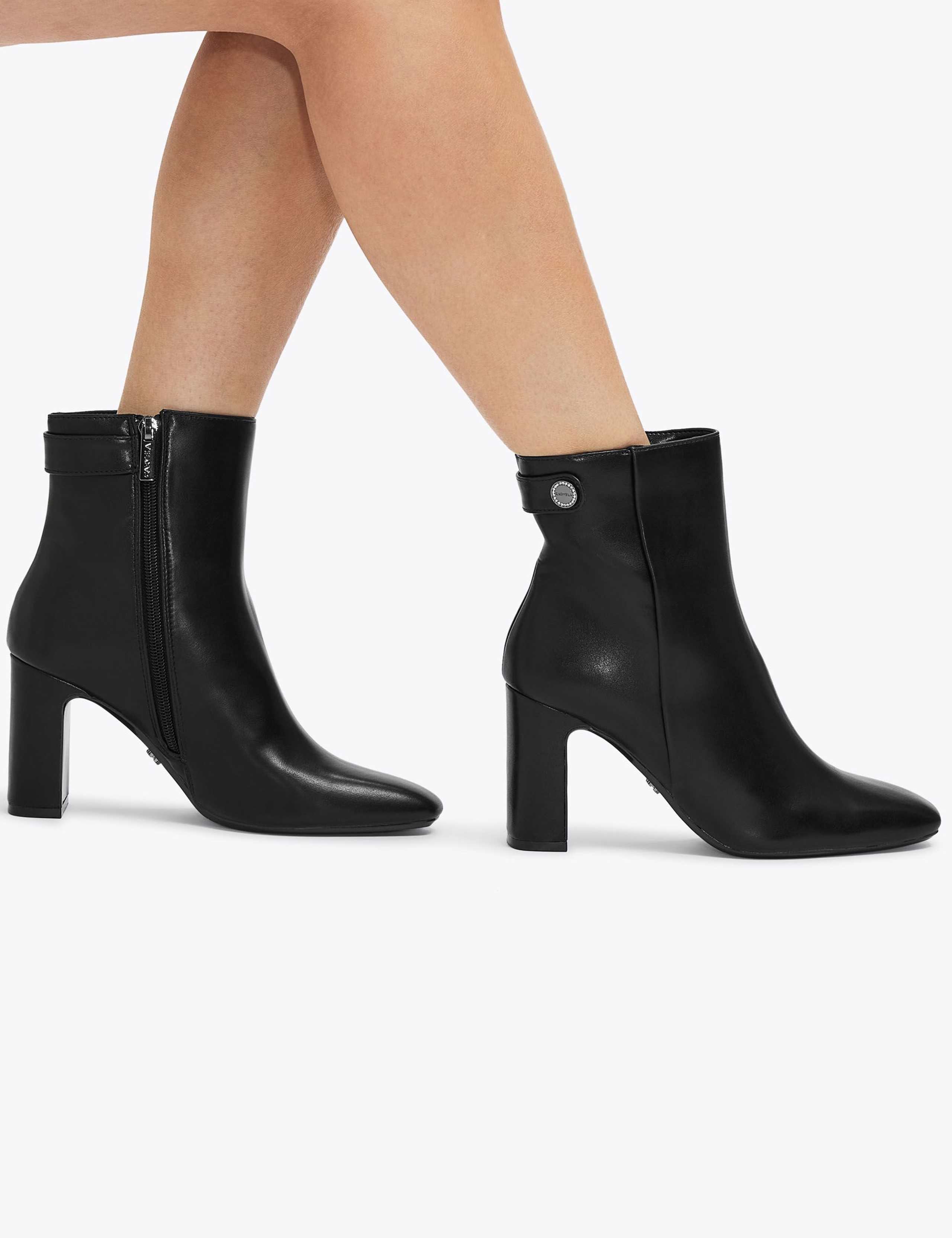 Block Heel Ankle Boots 2 of 5