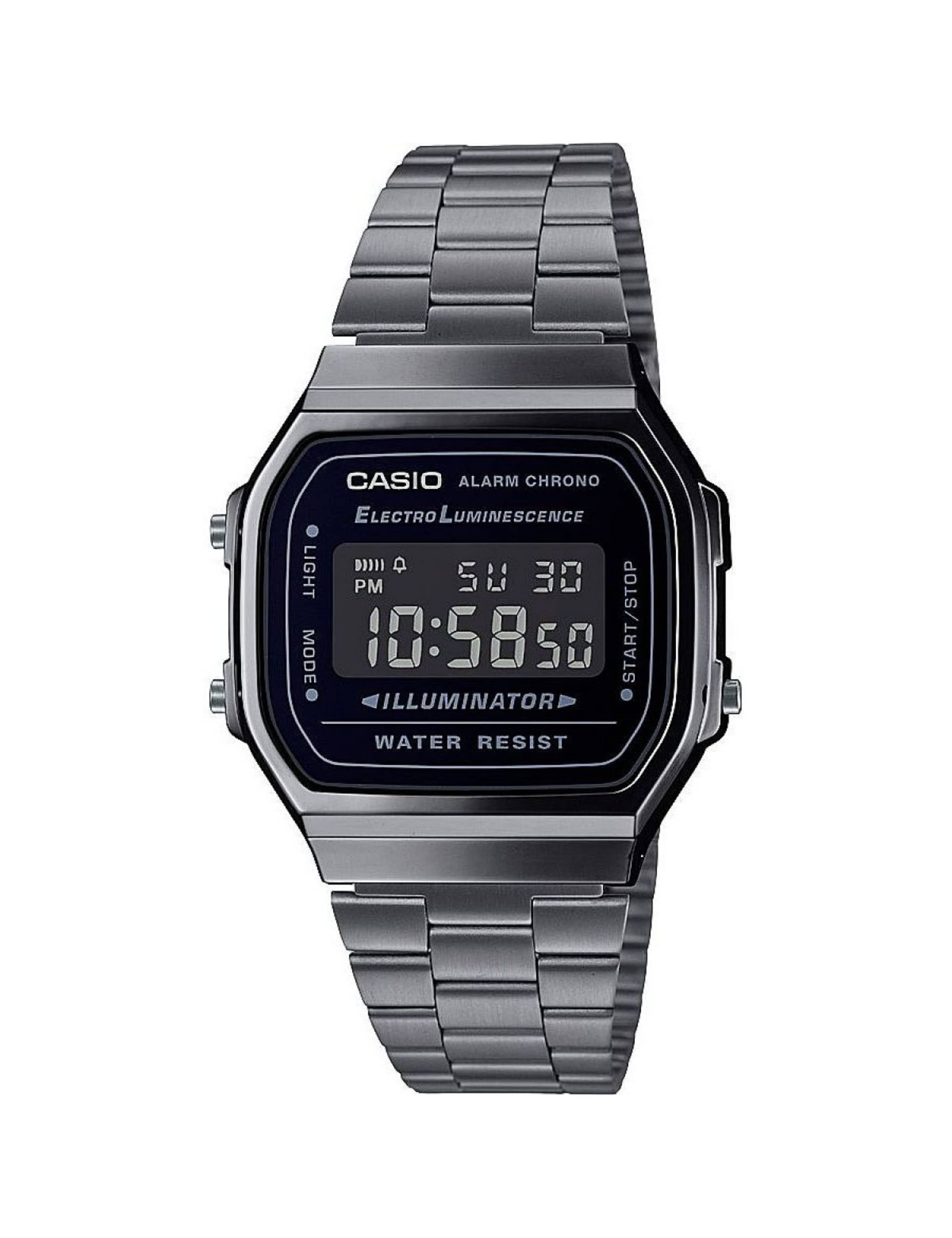 Casio Vintage Retro Chronograph Metal Bracelet Watch 1 of 5