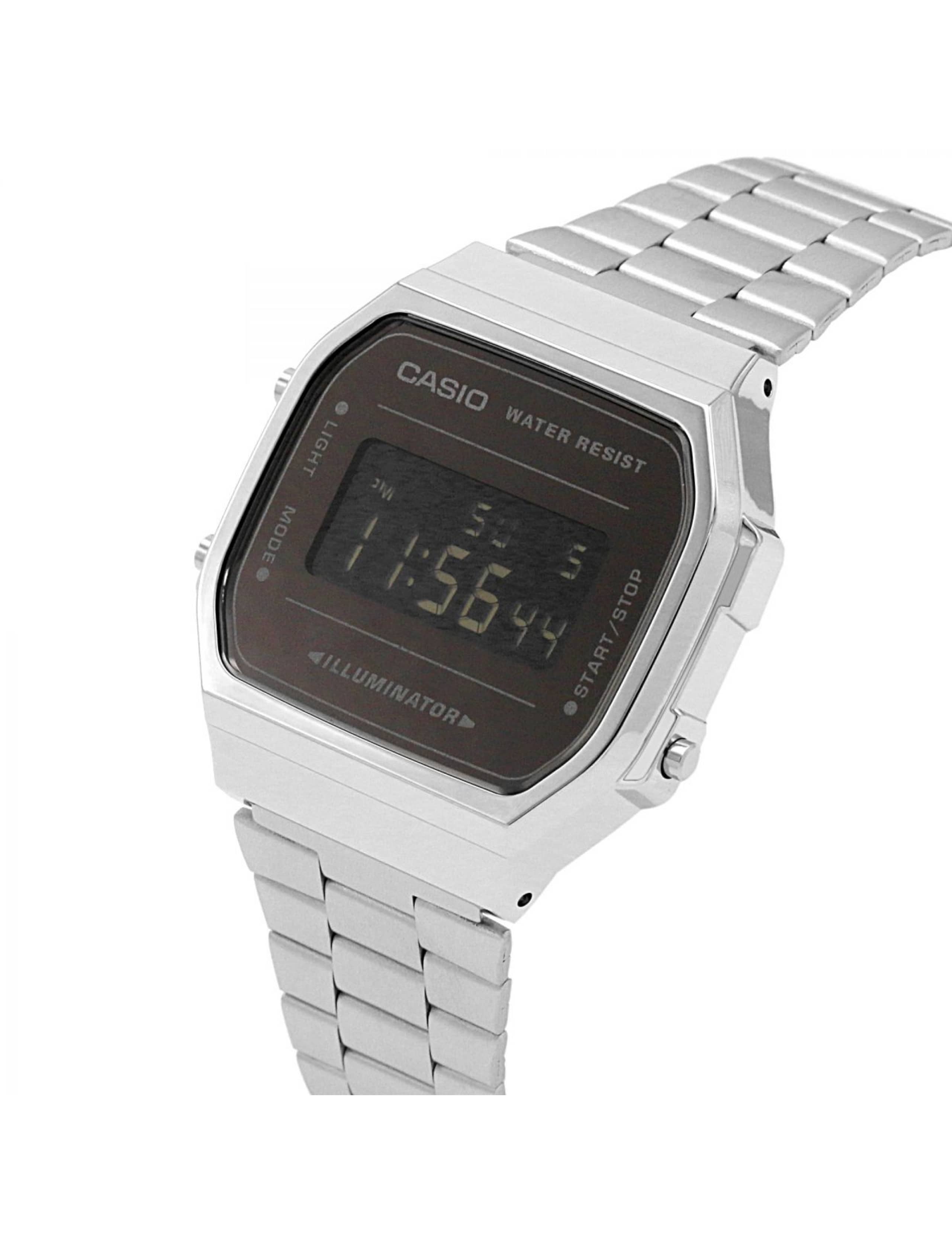 Casio Retro Illuminator Stainless Steel Watch 2 of 5