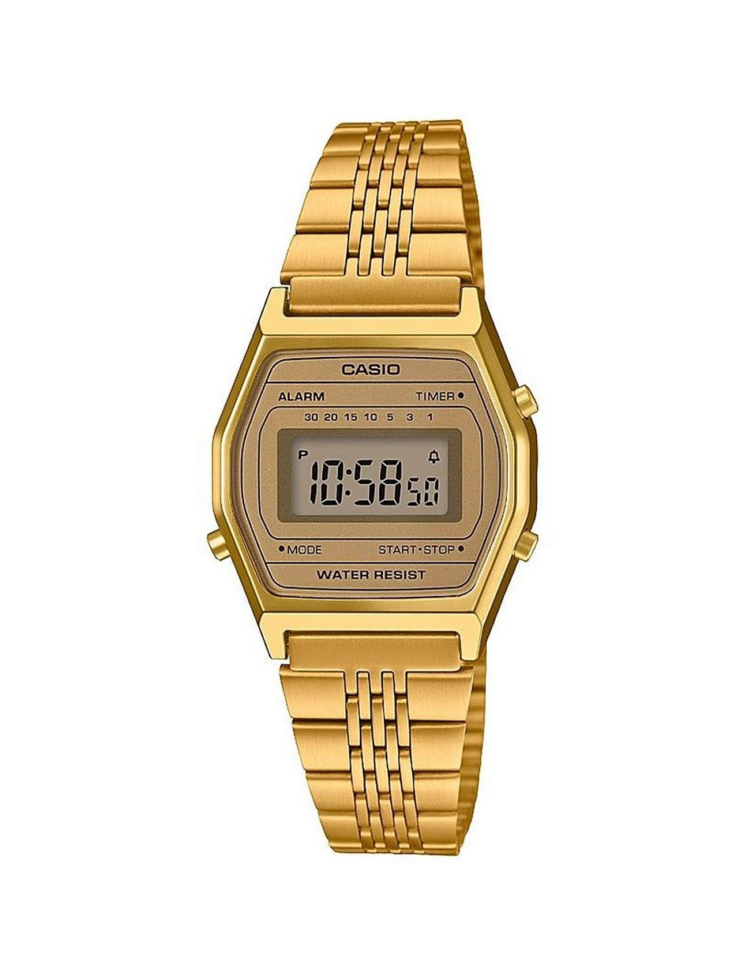Casio Vintage Chronograph Metal Bracelet Watch 1 of 7