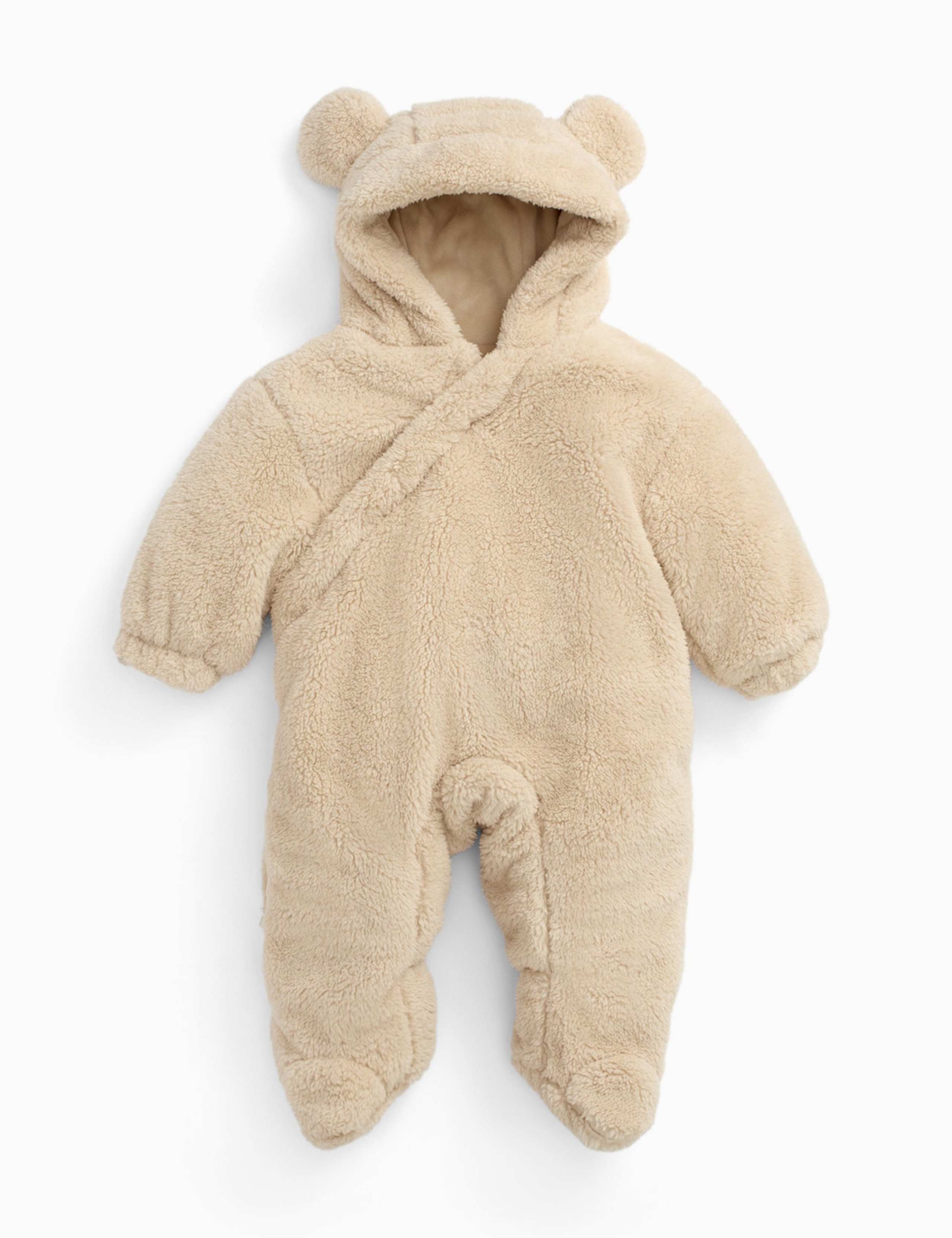 Borg Bear Ears Pramsuit (0-24 Mths) 5 of 5