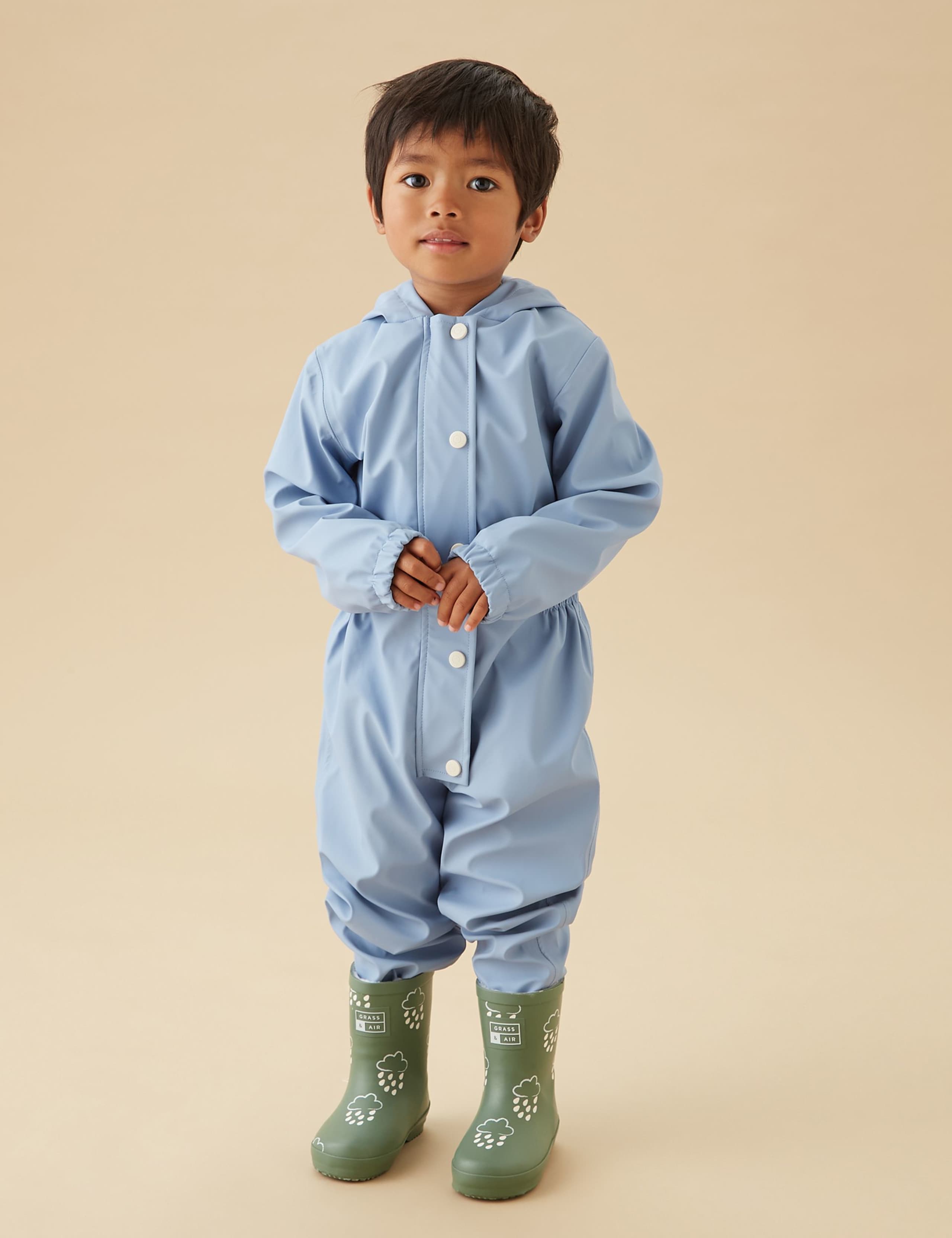 Hooded Dinosaur Puddlesuit (3 Mths-16 Yrs) 3 of 7