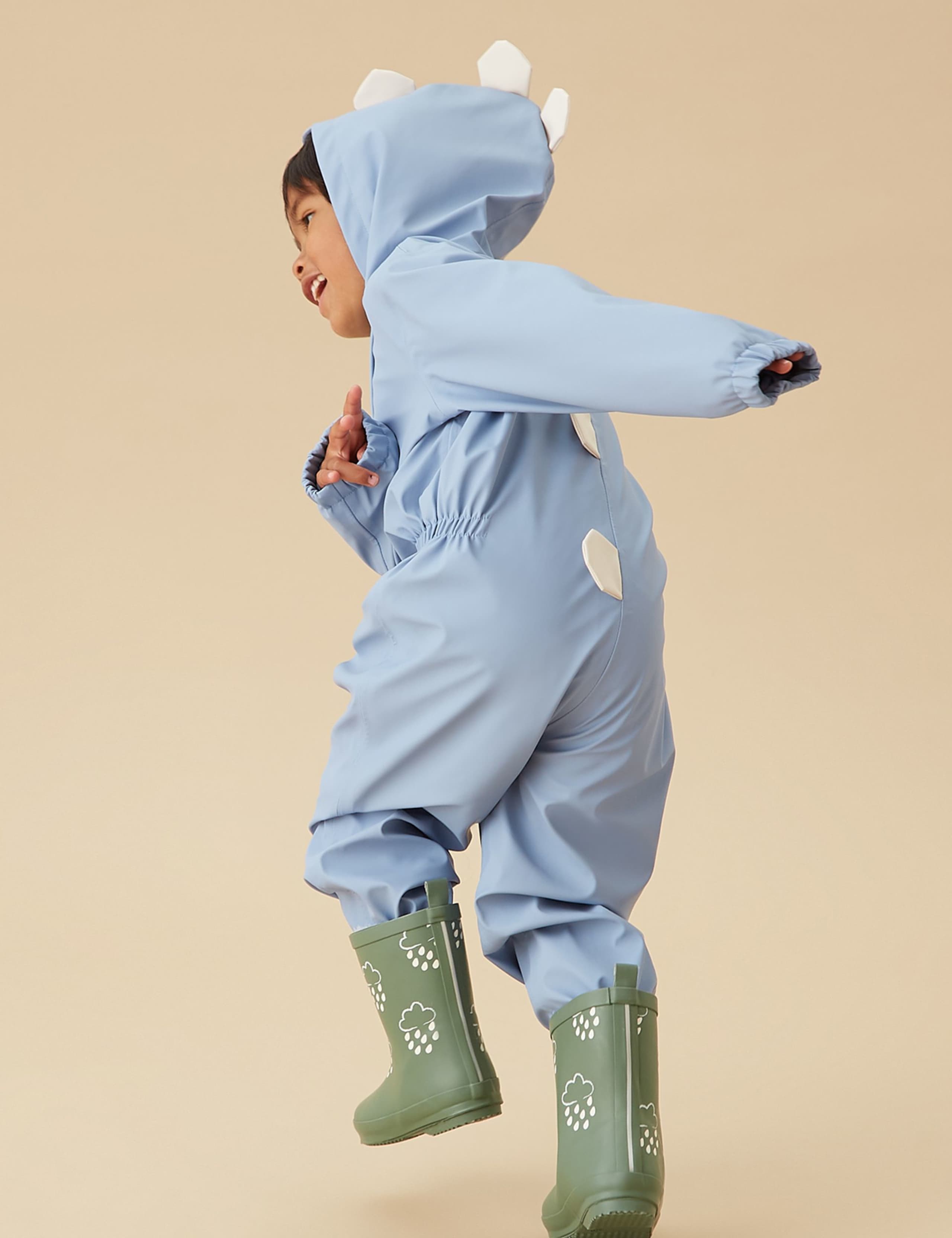 Hooded Dinosaur Puddlesuit (3 Mths-16 Yrs) 4 of 7