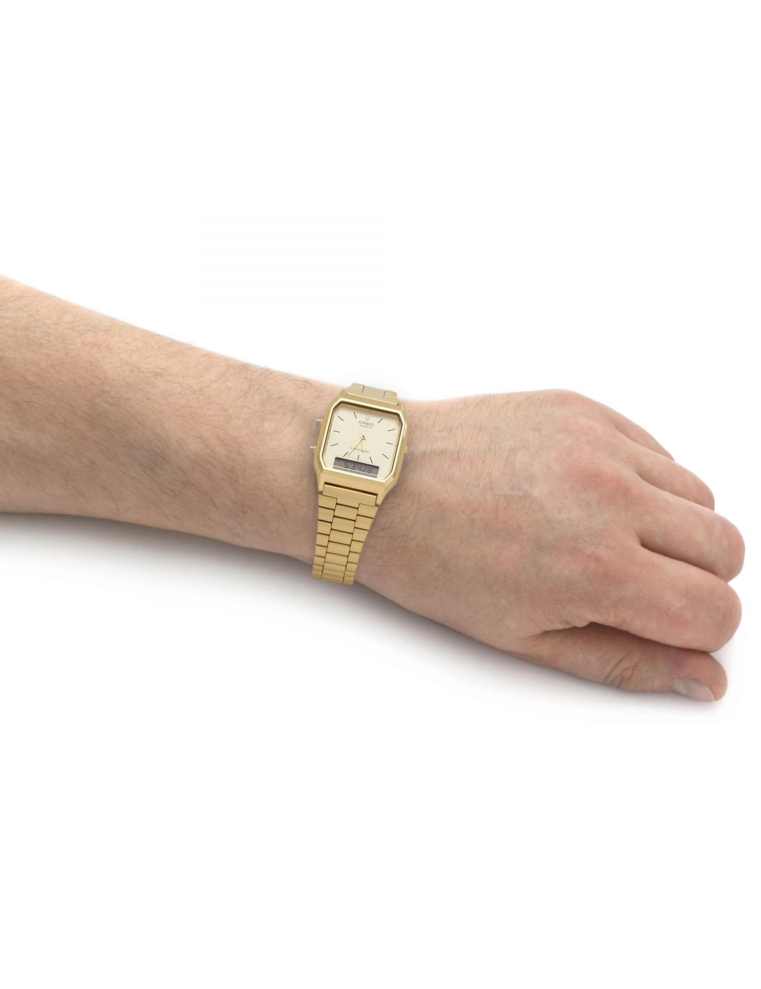 Casio Collection Gold-Plated Chronograph Watch 2 of 5