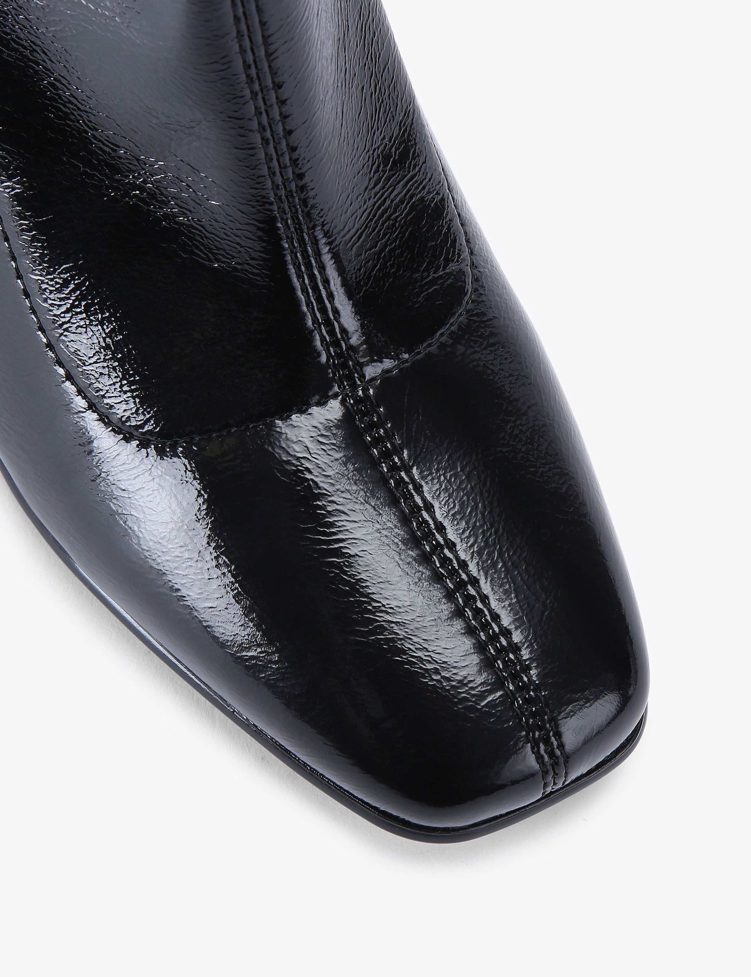 Patent Block Heel Ankle Boots 6 of 6