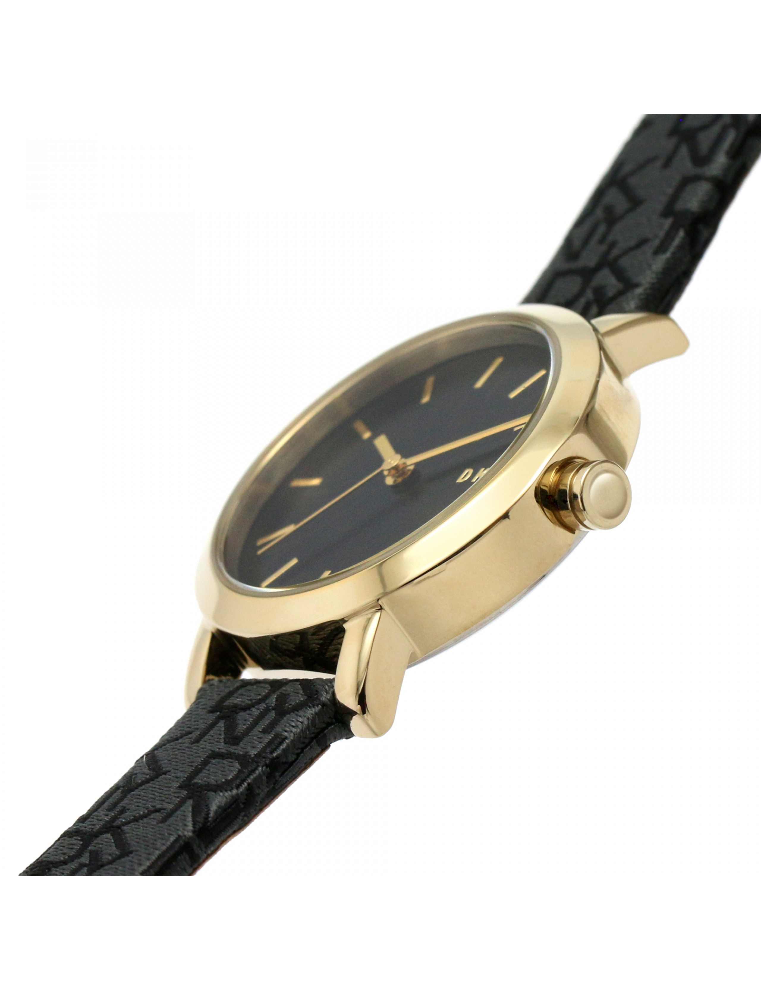 DKNY Soho Leather & Metal Bracelet Watch 3 of 7