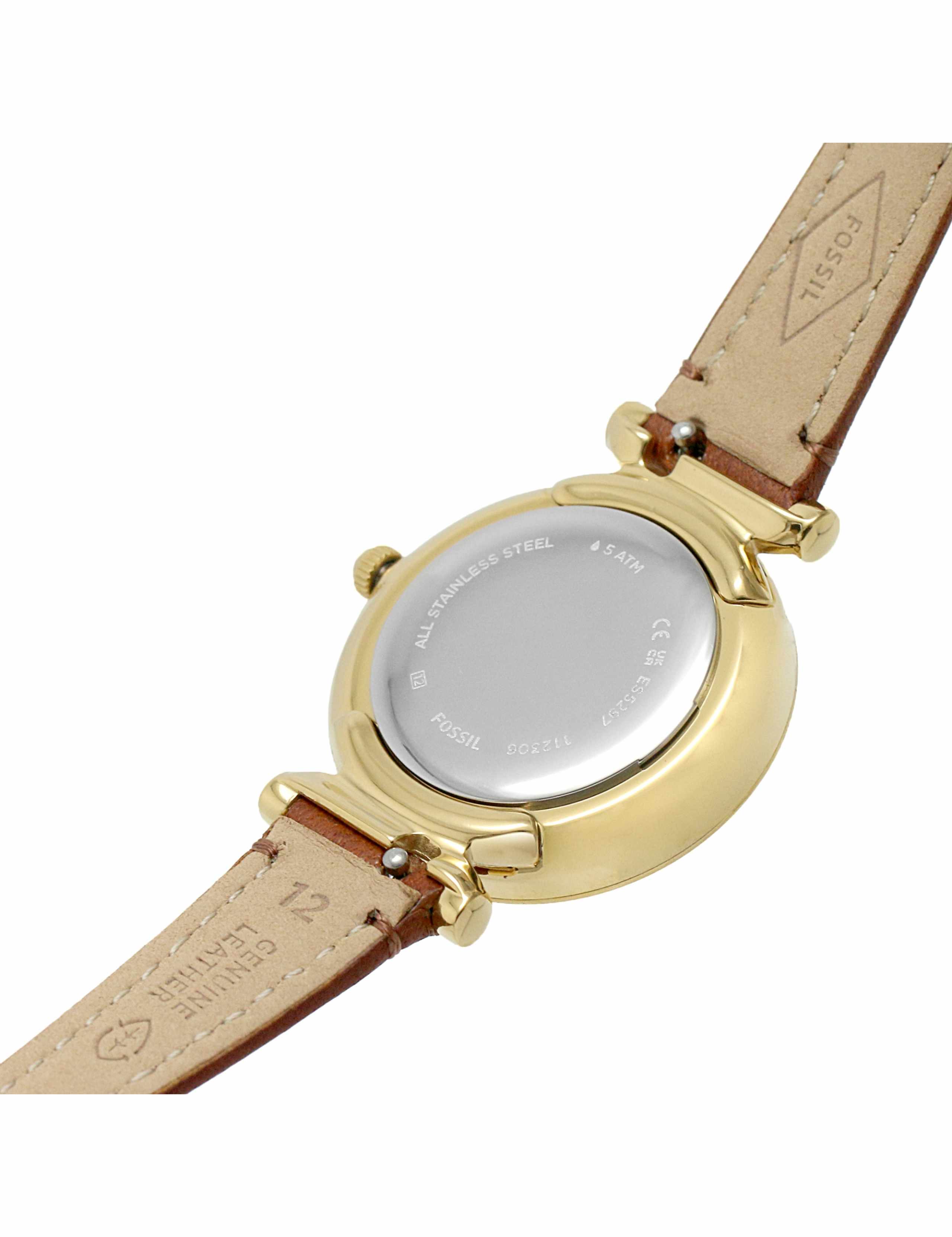 Fossil Carlie Leather Watch 4 of 7