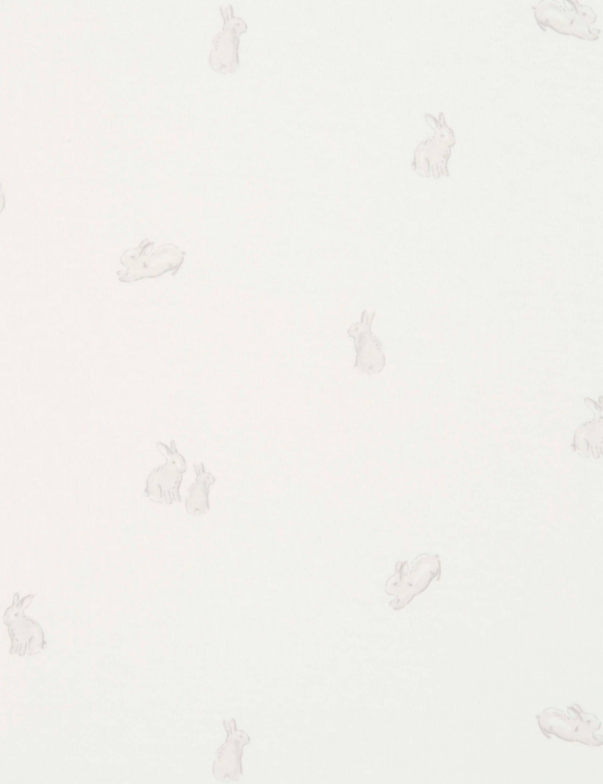 2pk Pure Cotton Bunny Cot Bed Fitted Sheets 3 of 4