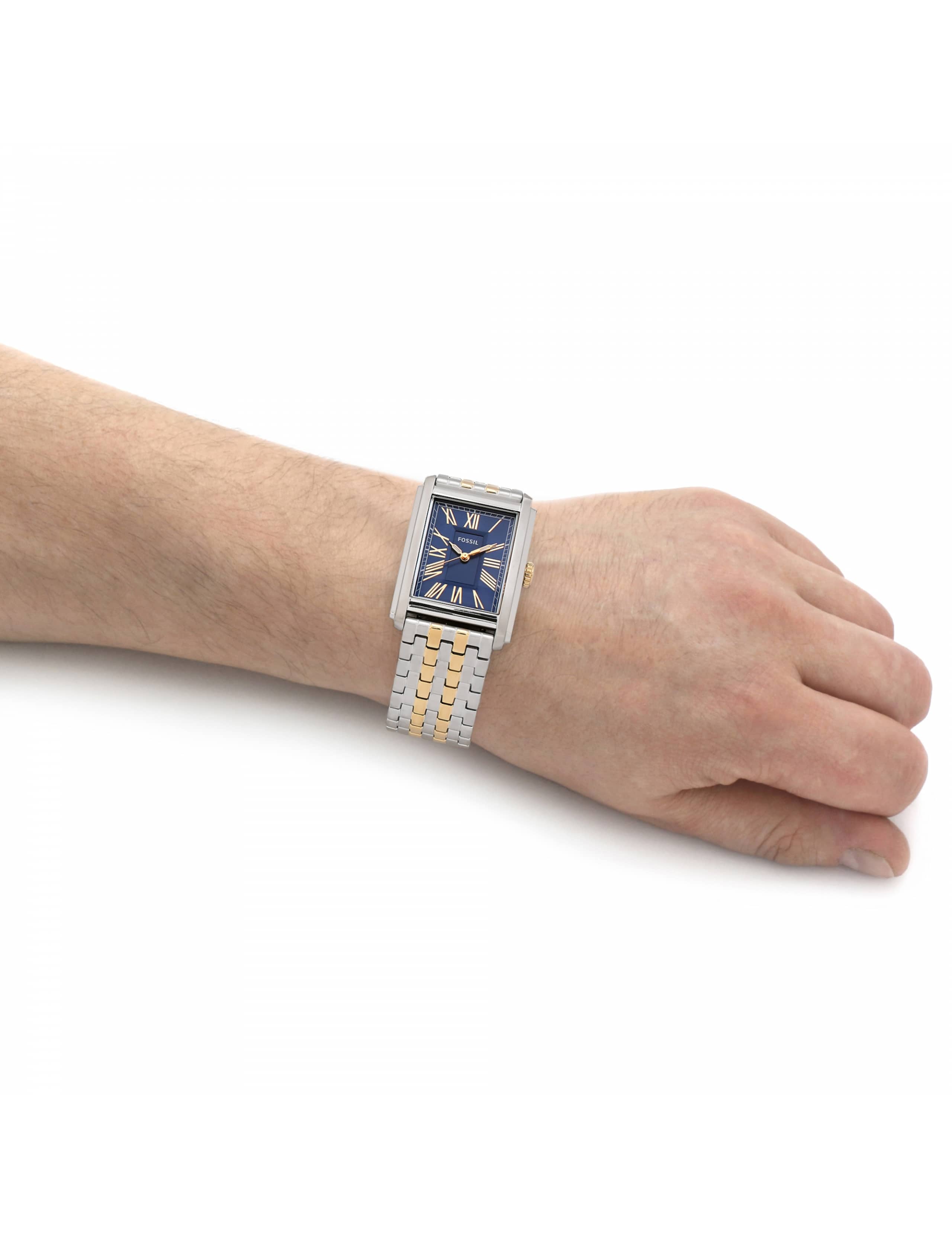 Fossil Carraway Two-Tone Stainless Steel Bracelet Watch 2 of 4