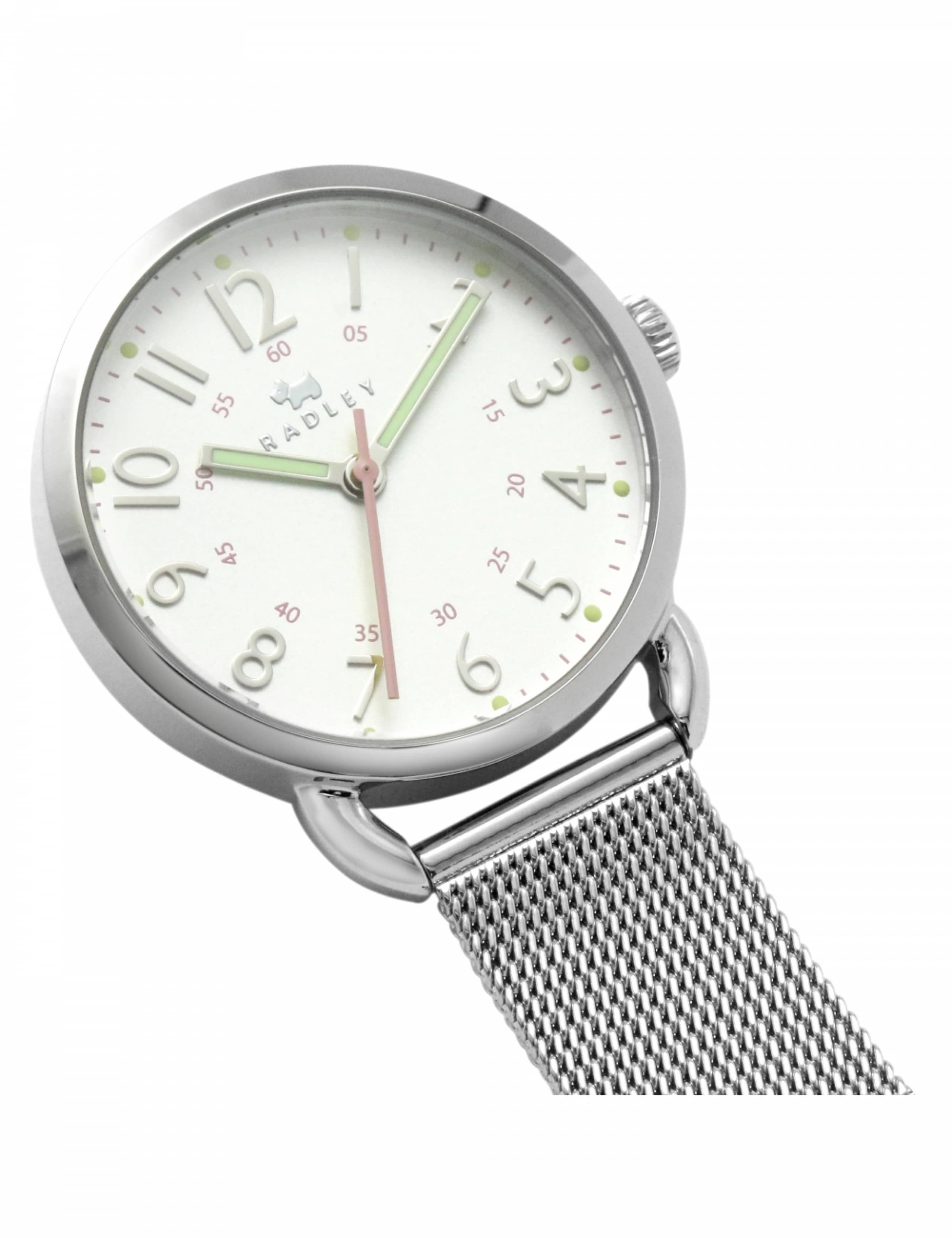 Radley Warren Stainless Steel Nurse's Fob Watch 2 of 4