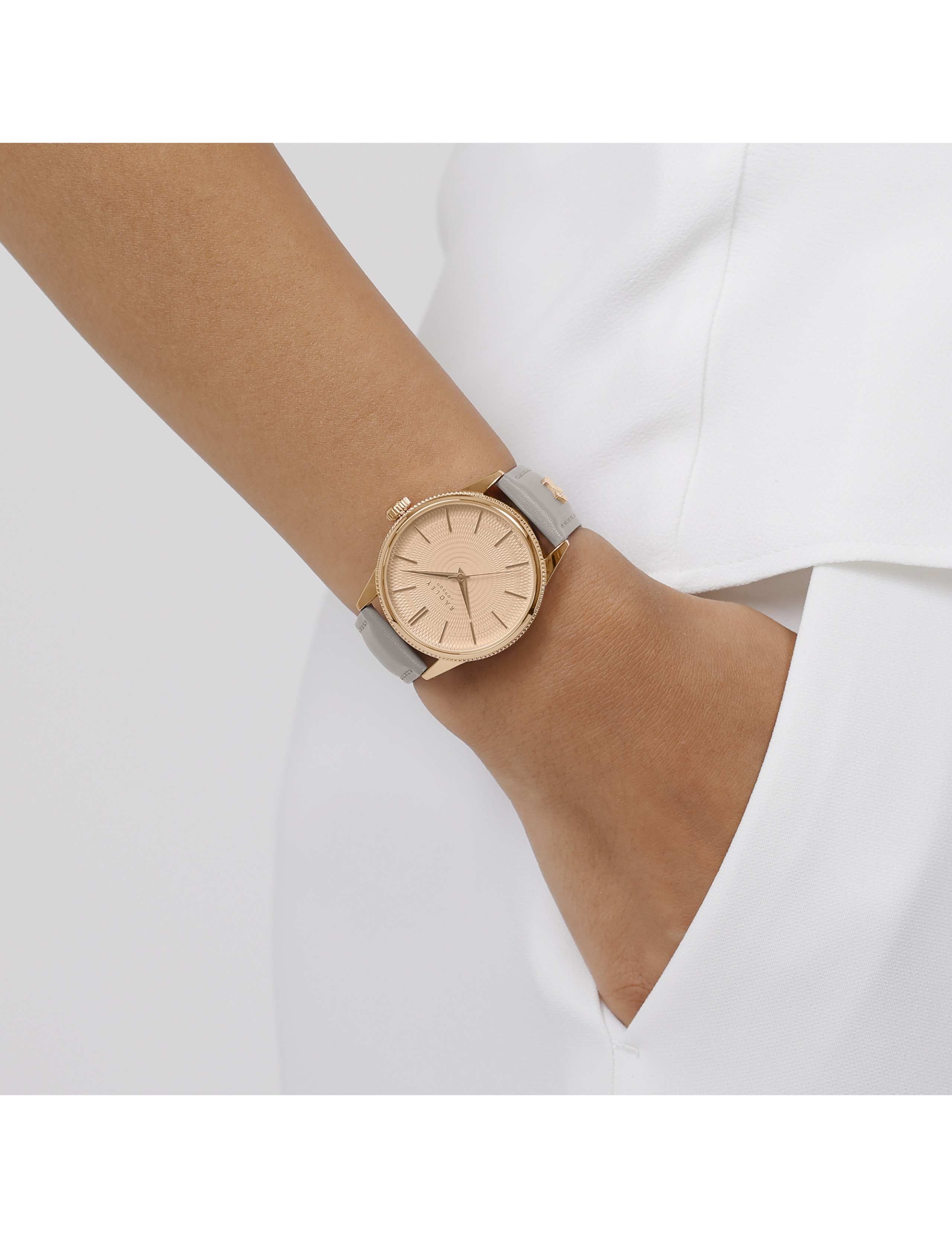 Radley Lewis Lane Round Leather Watch 2 of 2