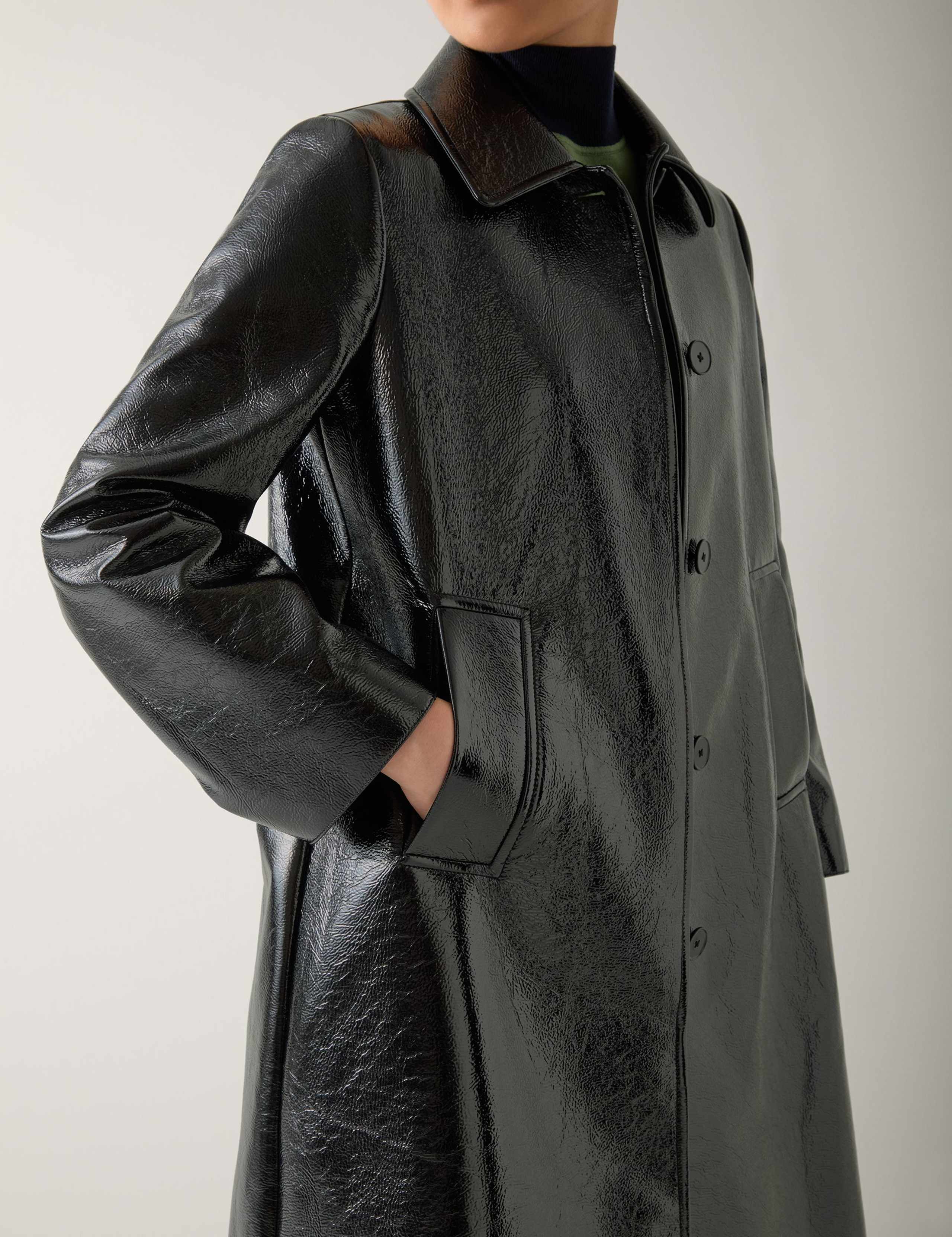Tweed Buckle Detail Cropped Jacket 4 of 4