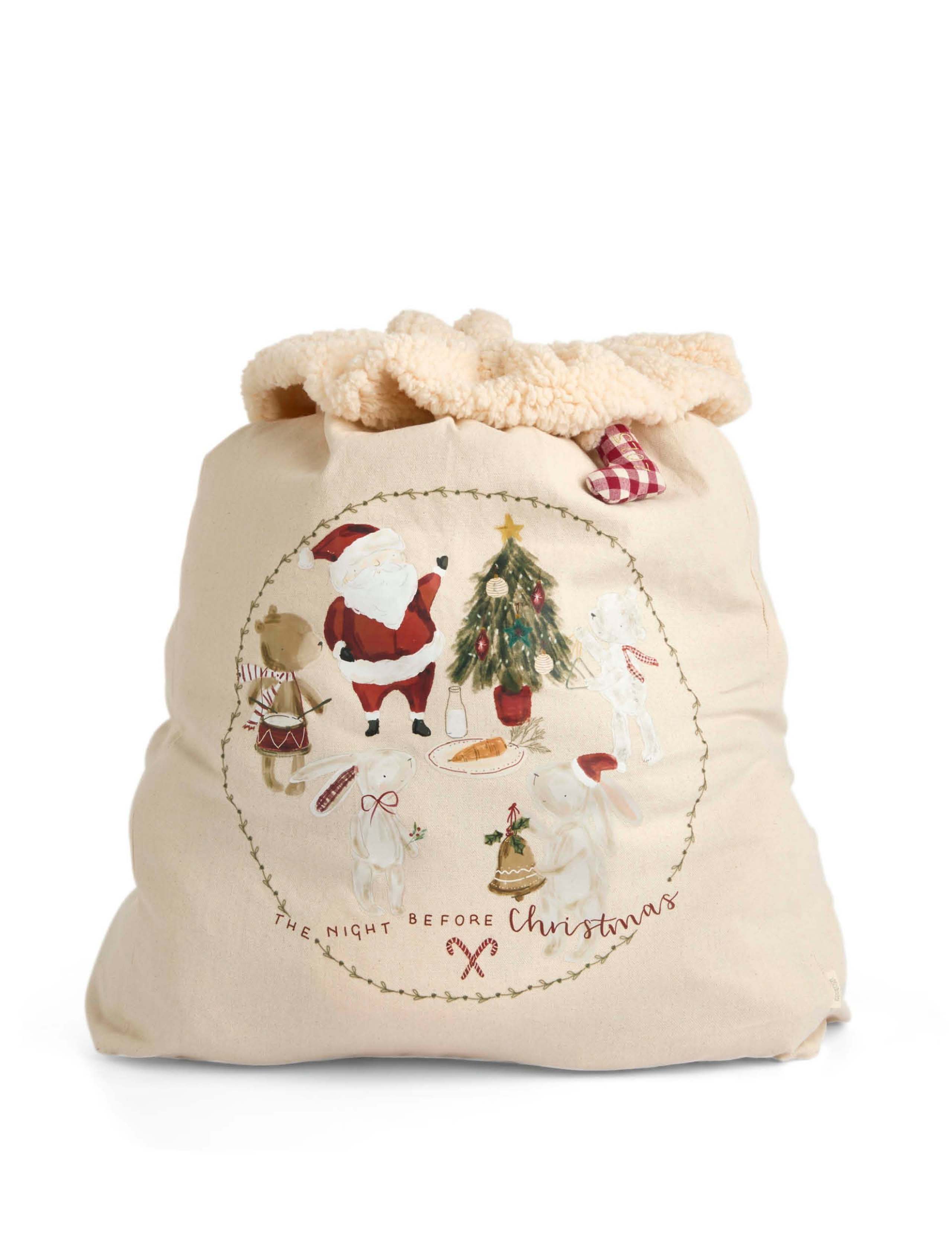 Pure Cotton Christmas Sack 2 of 4