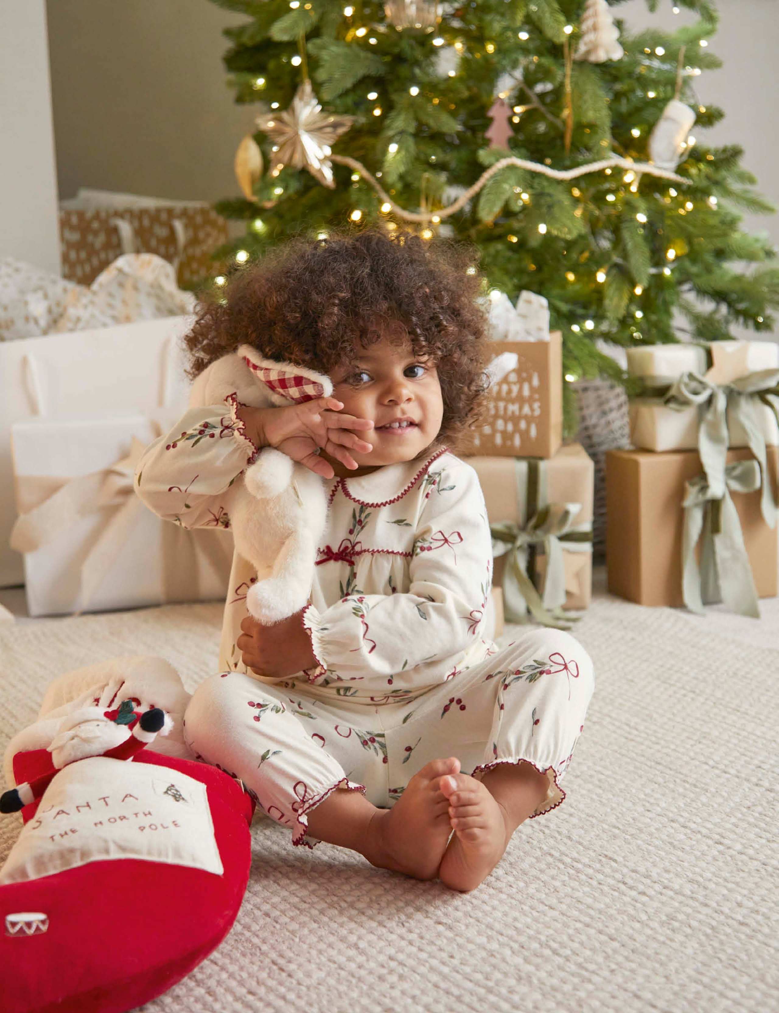 Faux Fur Christmas Stocking 3 of 3