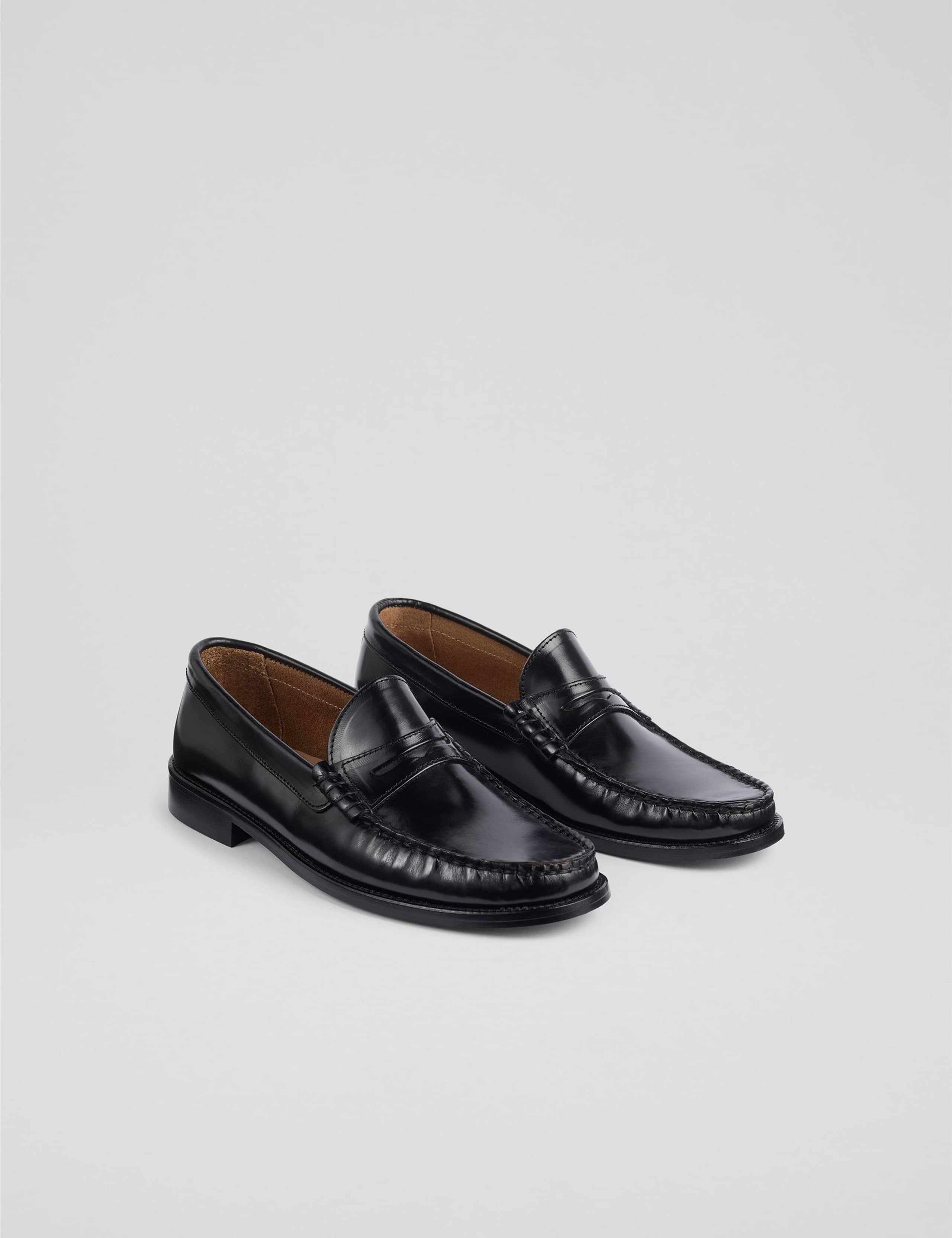 Leather Penny Slot Loafers 3 of 4