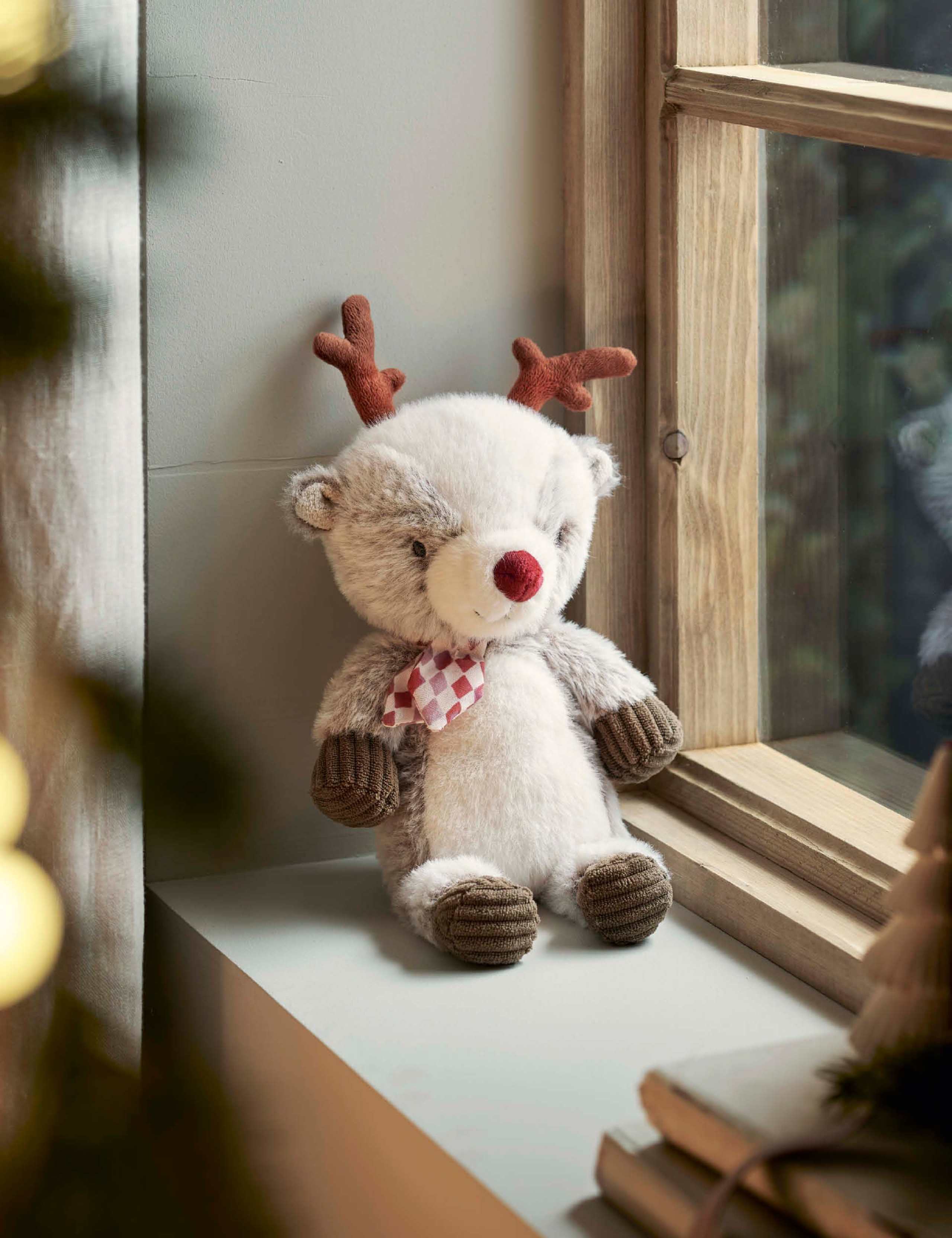 Christmas Reindeer Soft Toy 2025 (0+ Mths) 1 of 5