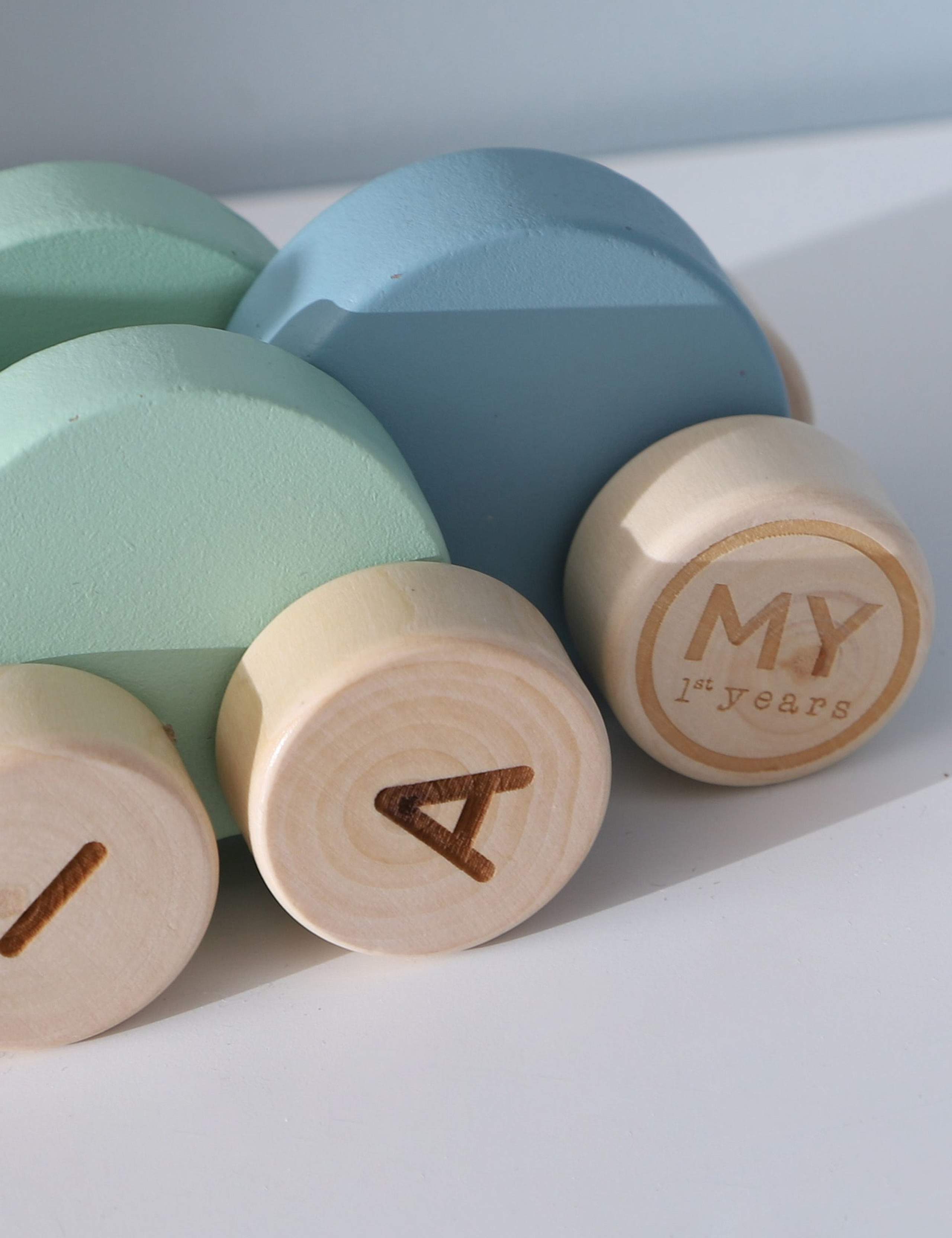 Personalised Pull Along Caterpillar 3 of 3