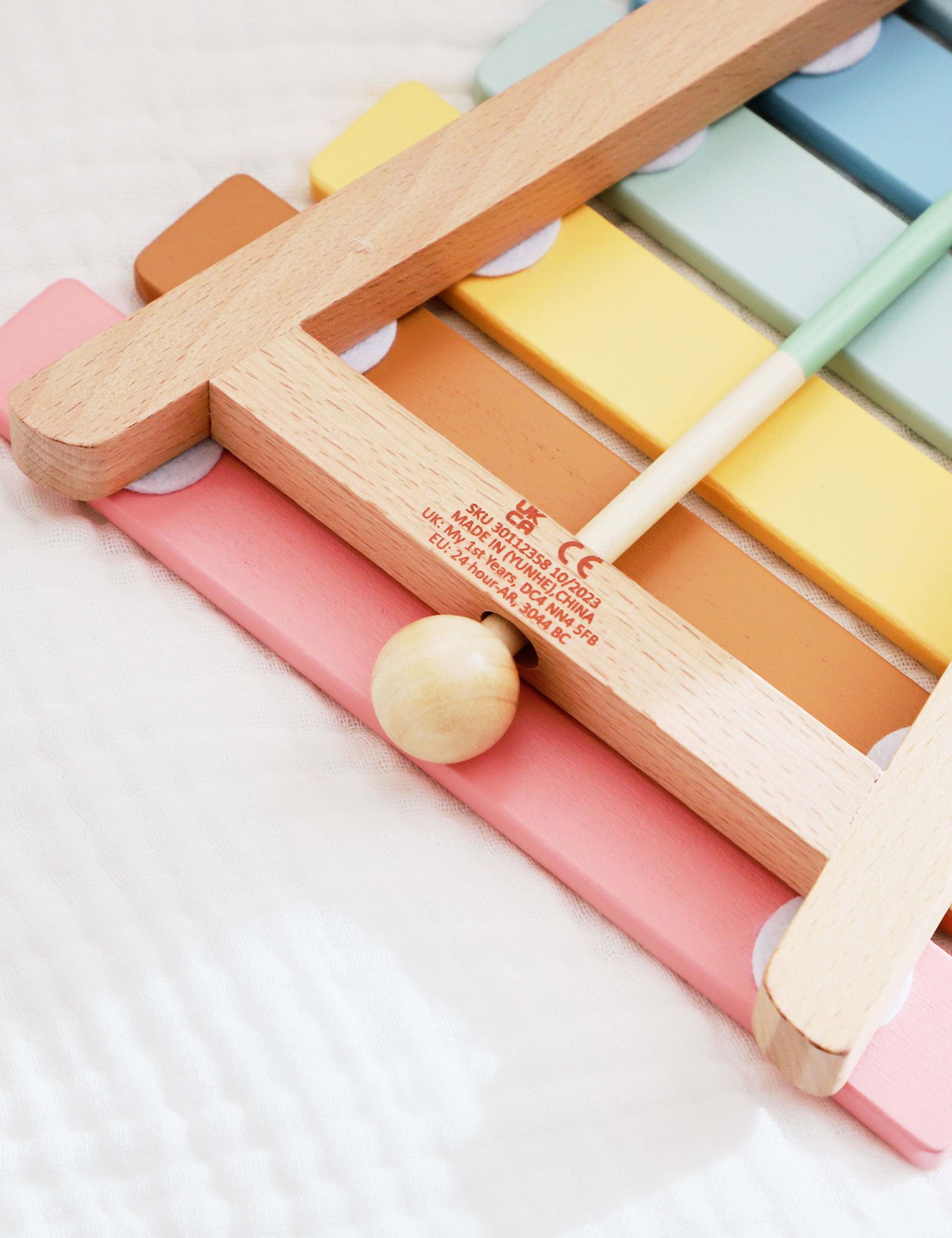 Personalised Xylophone Wooden Toy FSC® 3 of 4