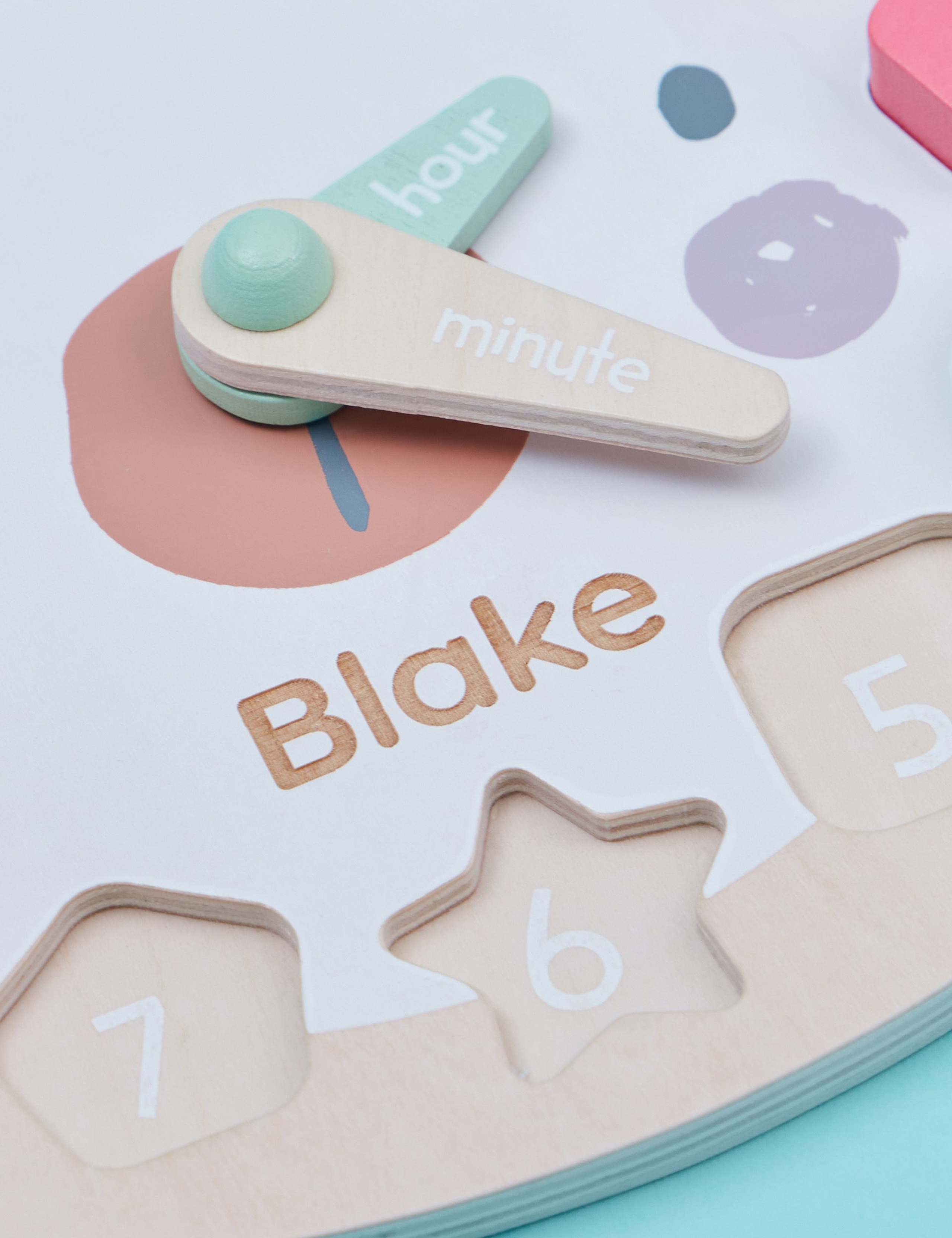 Personalised Bear Clock Puzzle FSC® 2 of 3