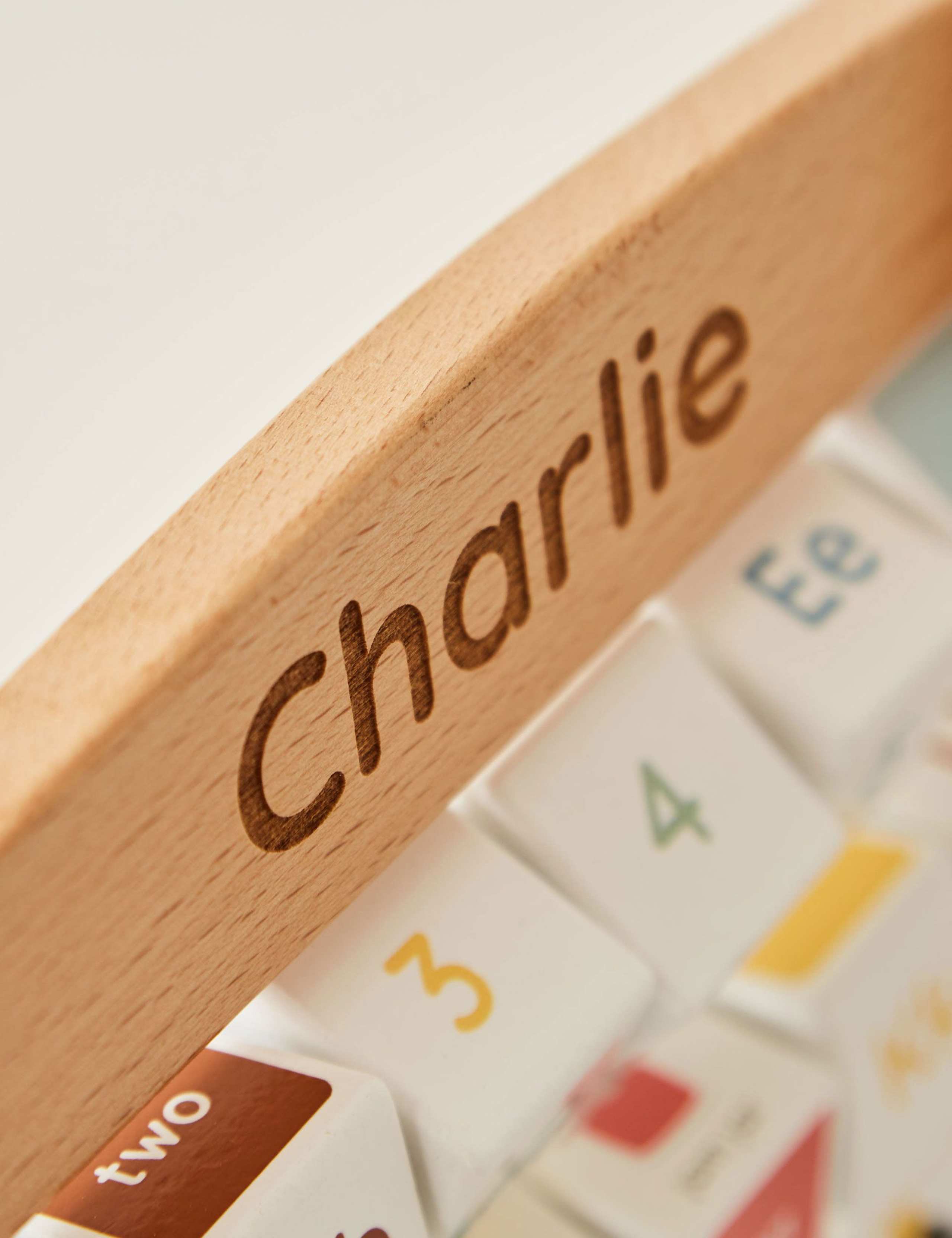 Personalised Alphabet Spinnery Toy 3 of 3