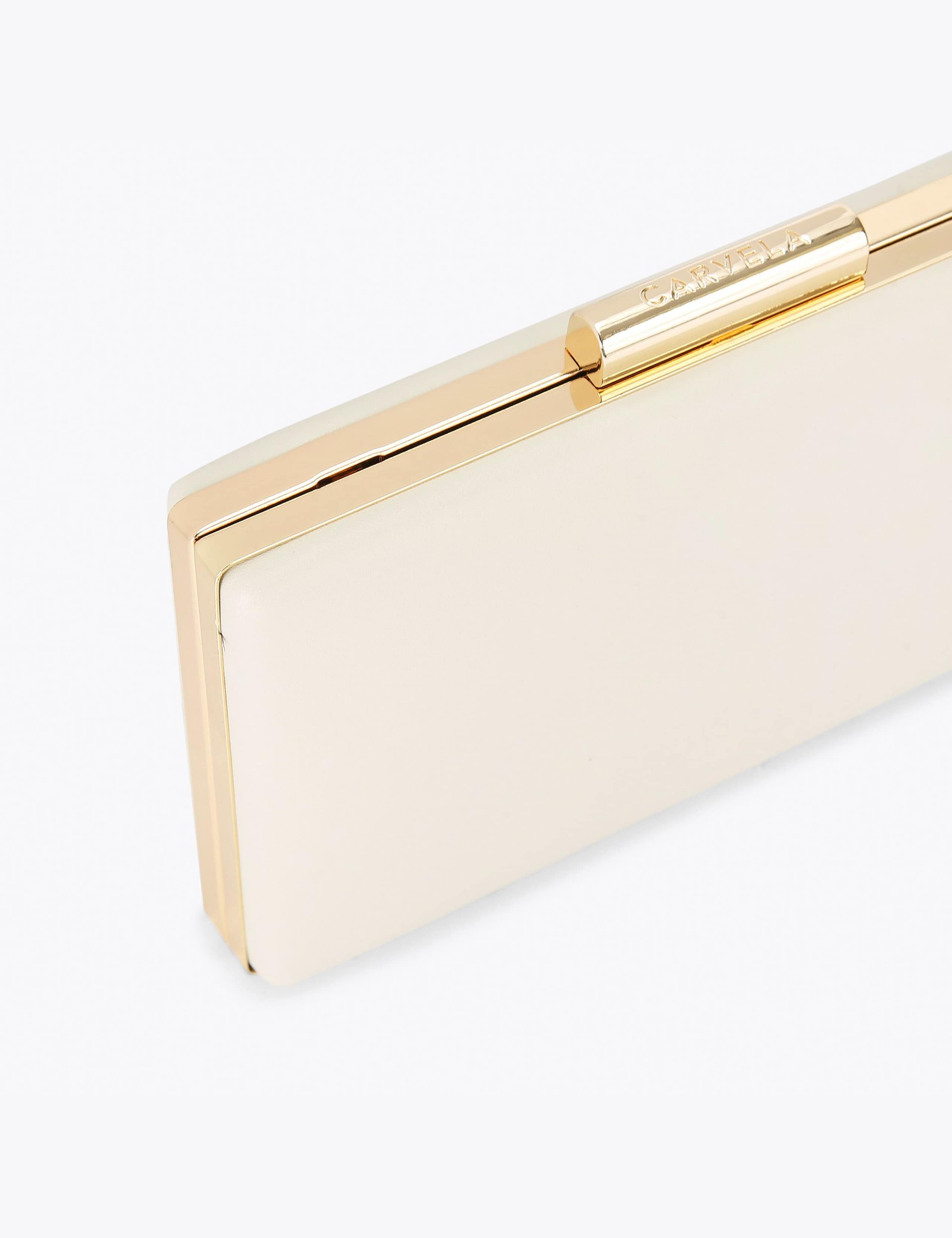 Faux Leather Chain Strap Clutch Bag 5 of 6