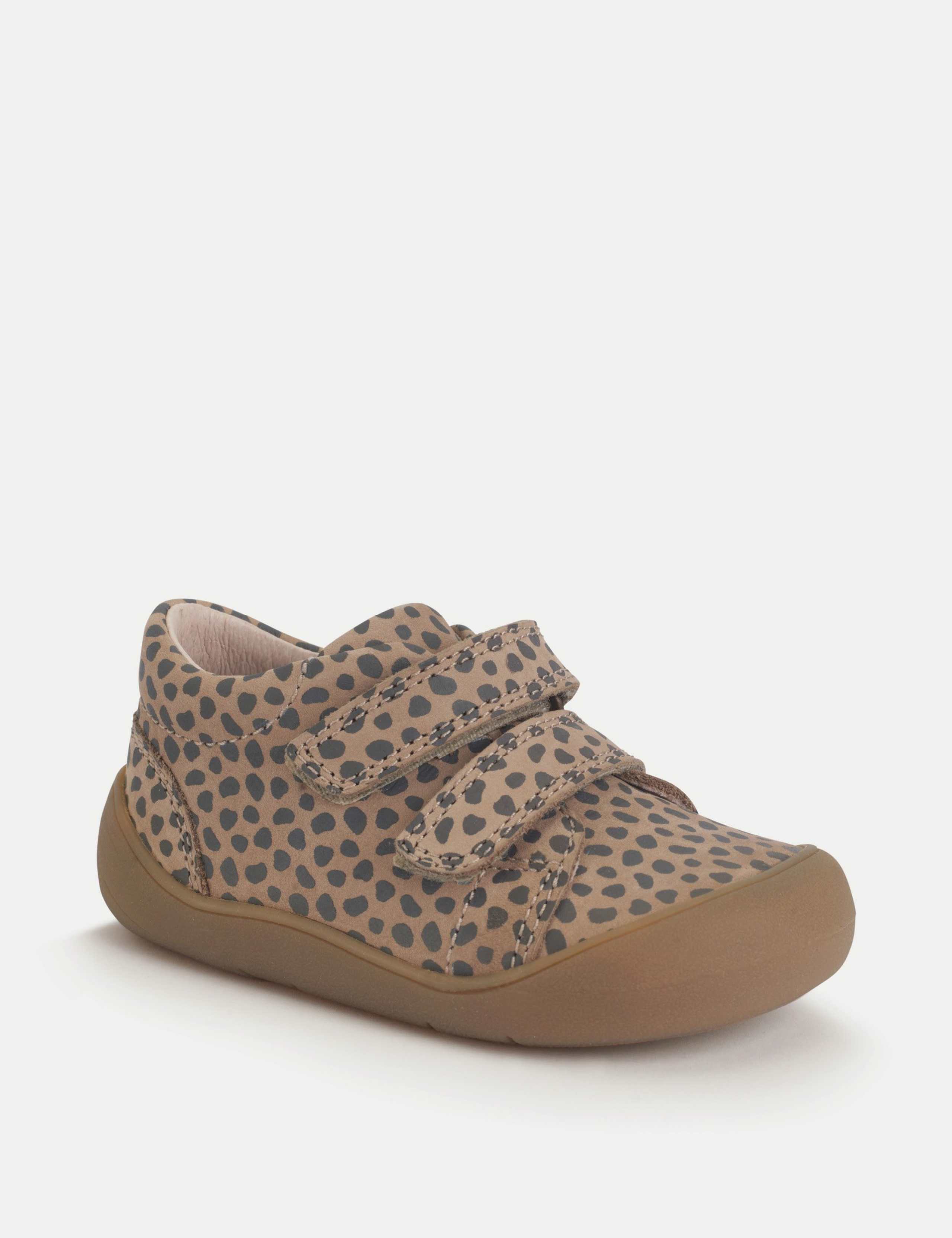 Kids' Leather Animal Print Trainers (3 Small - 7 Small) 2 of 3