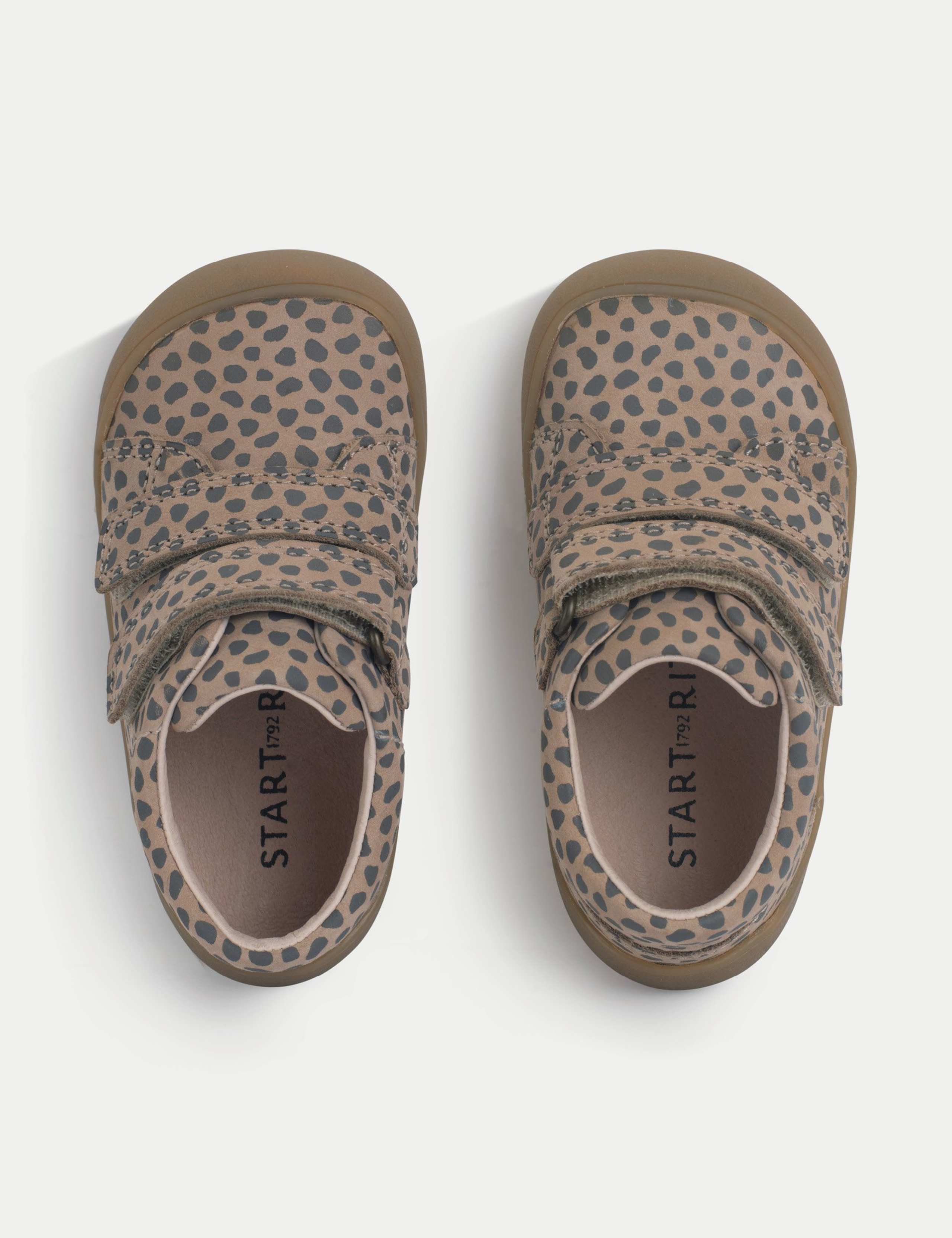 Kids' Leather Animal Print Trainers (3 Small - 7 Small) 3 of 3