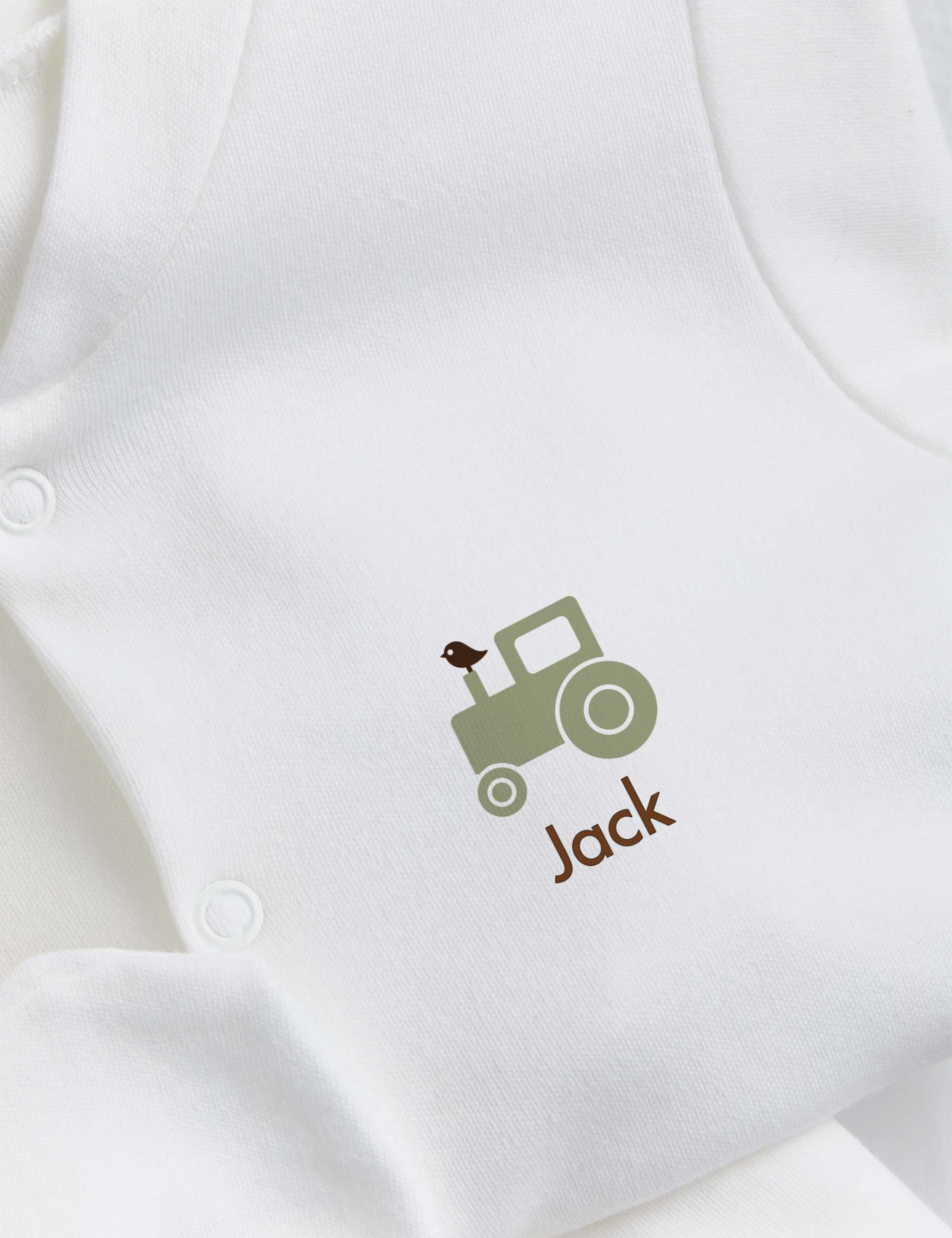 Personalised Green Tractor Ultimate Collection Set (0-1 Yrs) 3 of 3