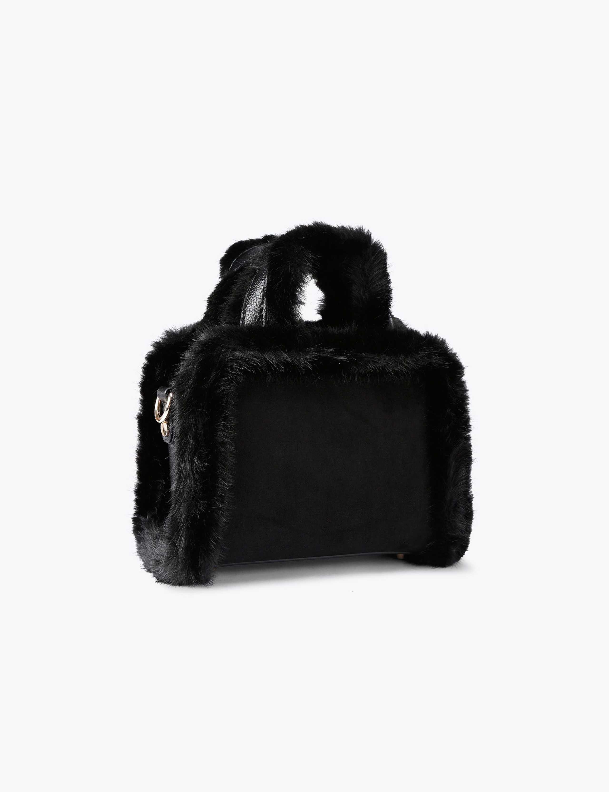 Suede Borg Mini Tote Bag 4 of 6