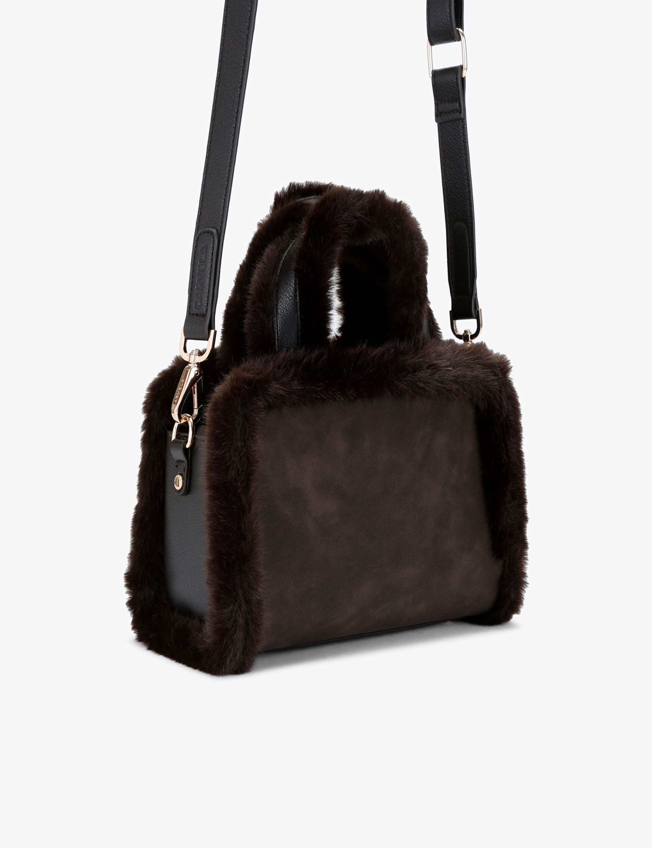 Borg Top Handle Tote Bag 5 of 6