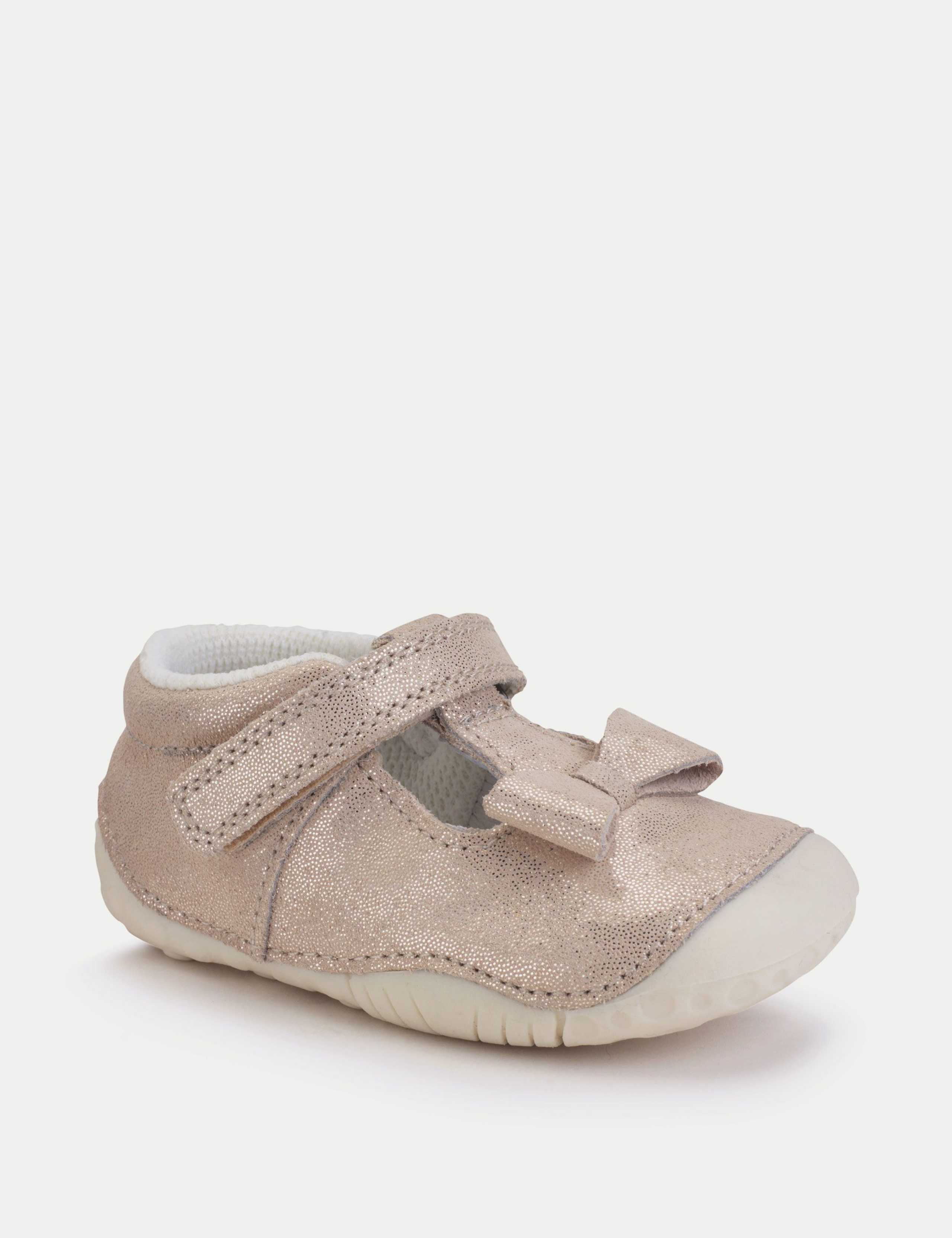 Kids' Leather Glitter Trainers (2 Small - 5 Small) 2 of 4