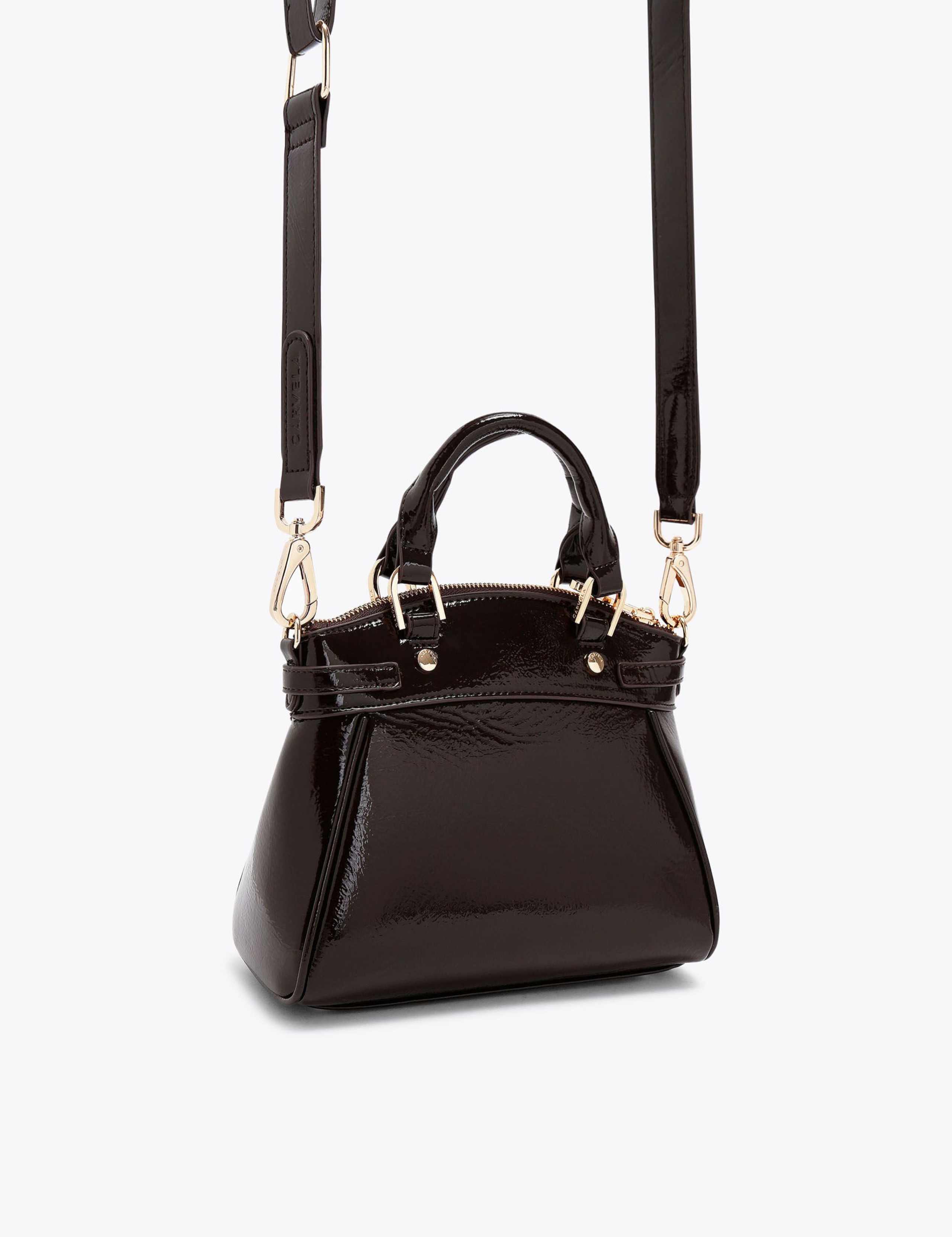 Faux Leather Mini Tote Bag 4 of 5