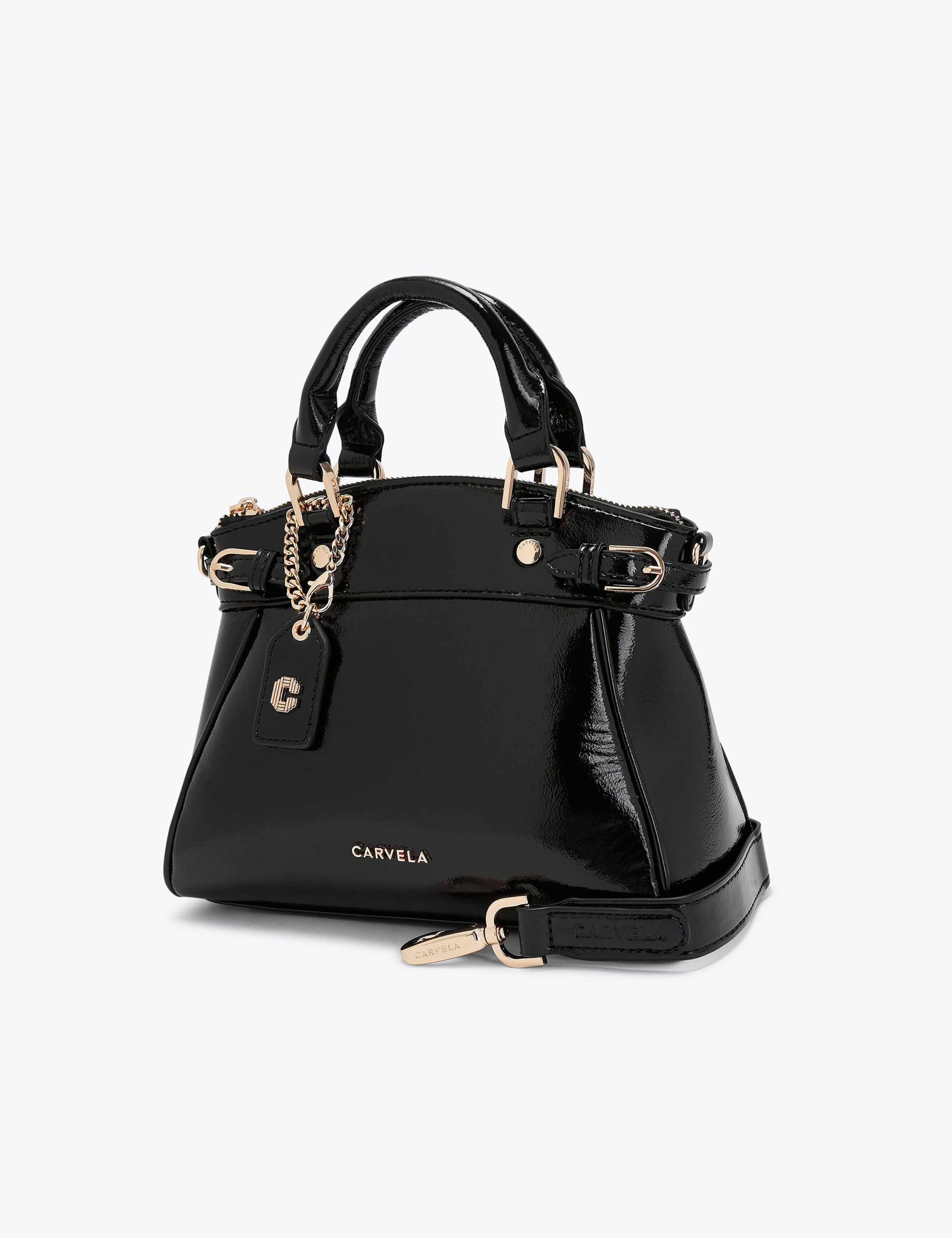 Faux Leather Mini Tote Bag 4 of 5