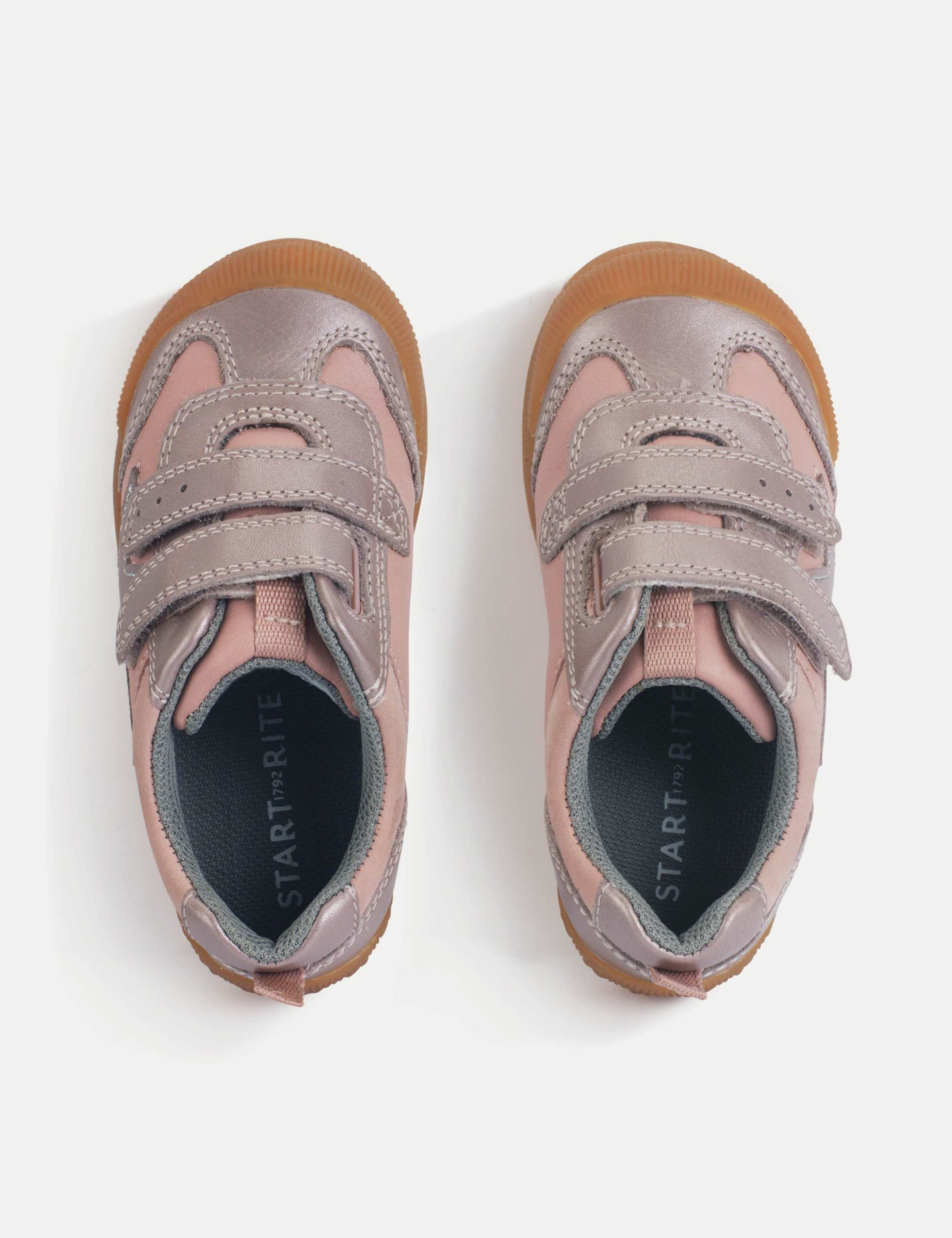 Kids' Leather Star Trainers (4 Small - 10½ Small) 3 of 3