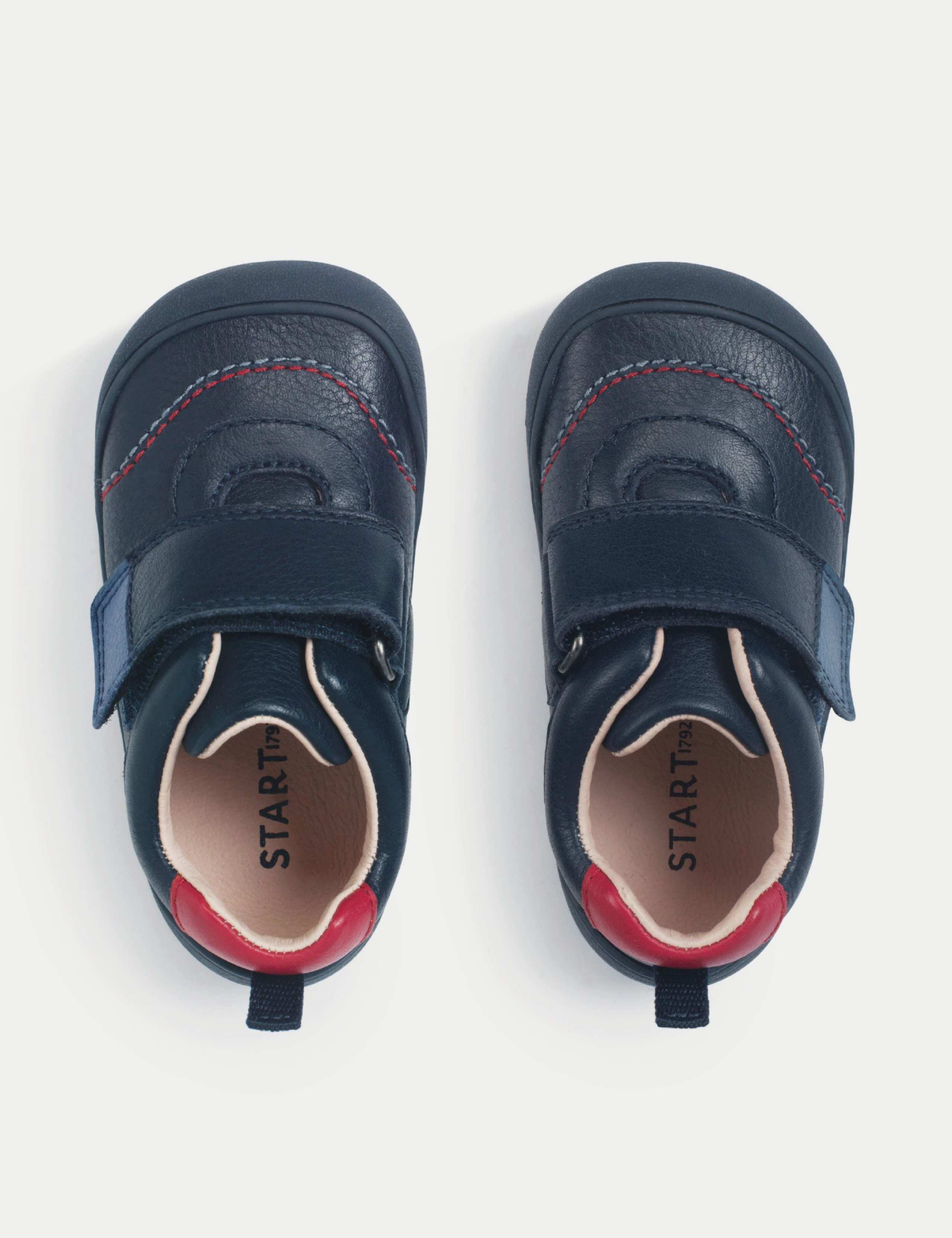 Kids' Leather Riptape Trainers (3 Small - 7 Small) 4 of 4