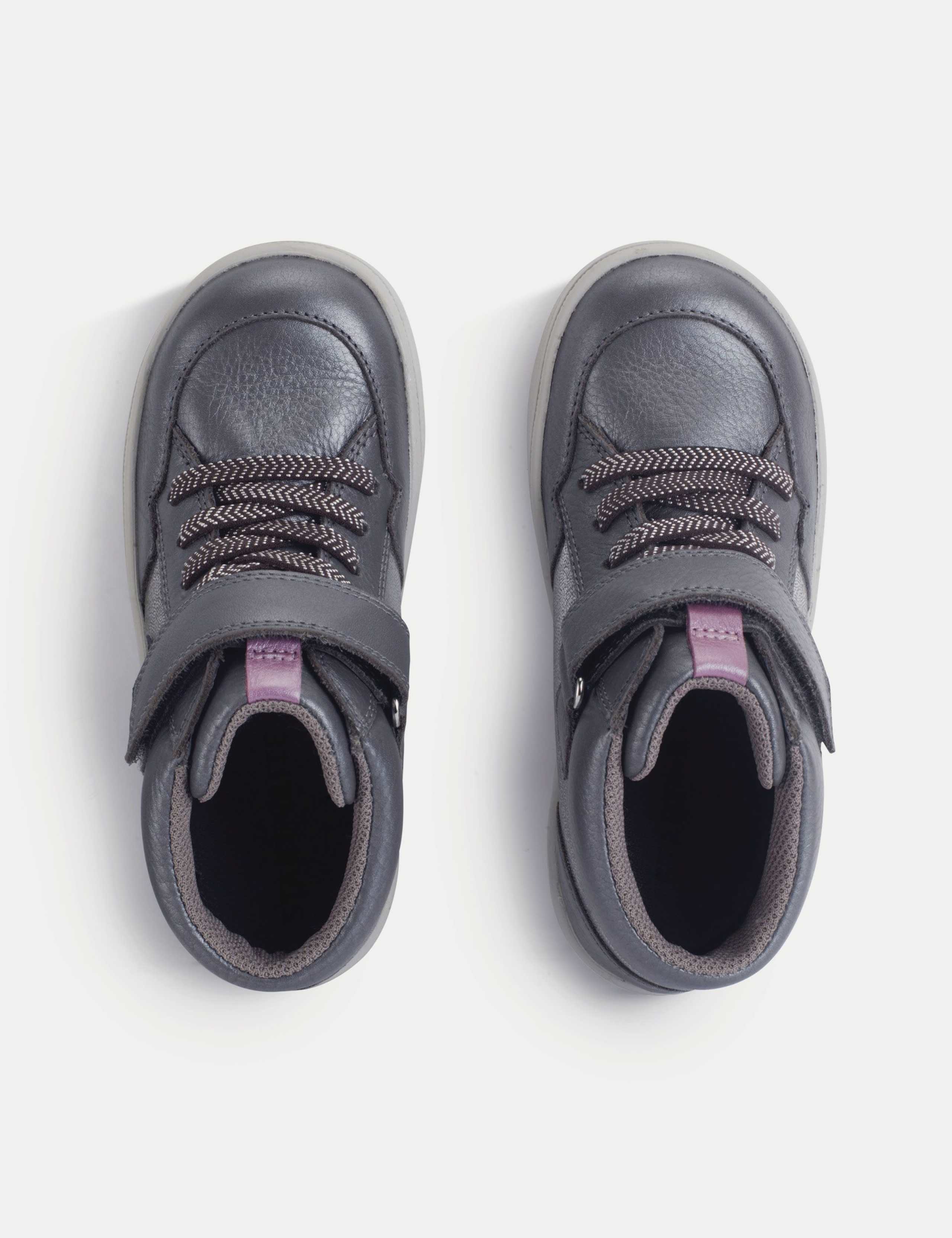 Kids' Leather Star Trainers (6 Small - 2 Large) 3 of 3