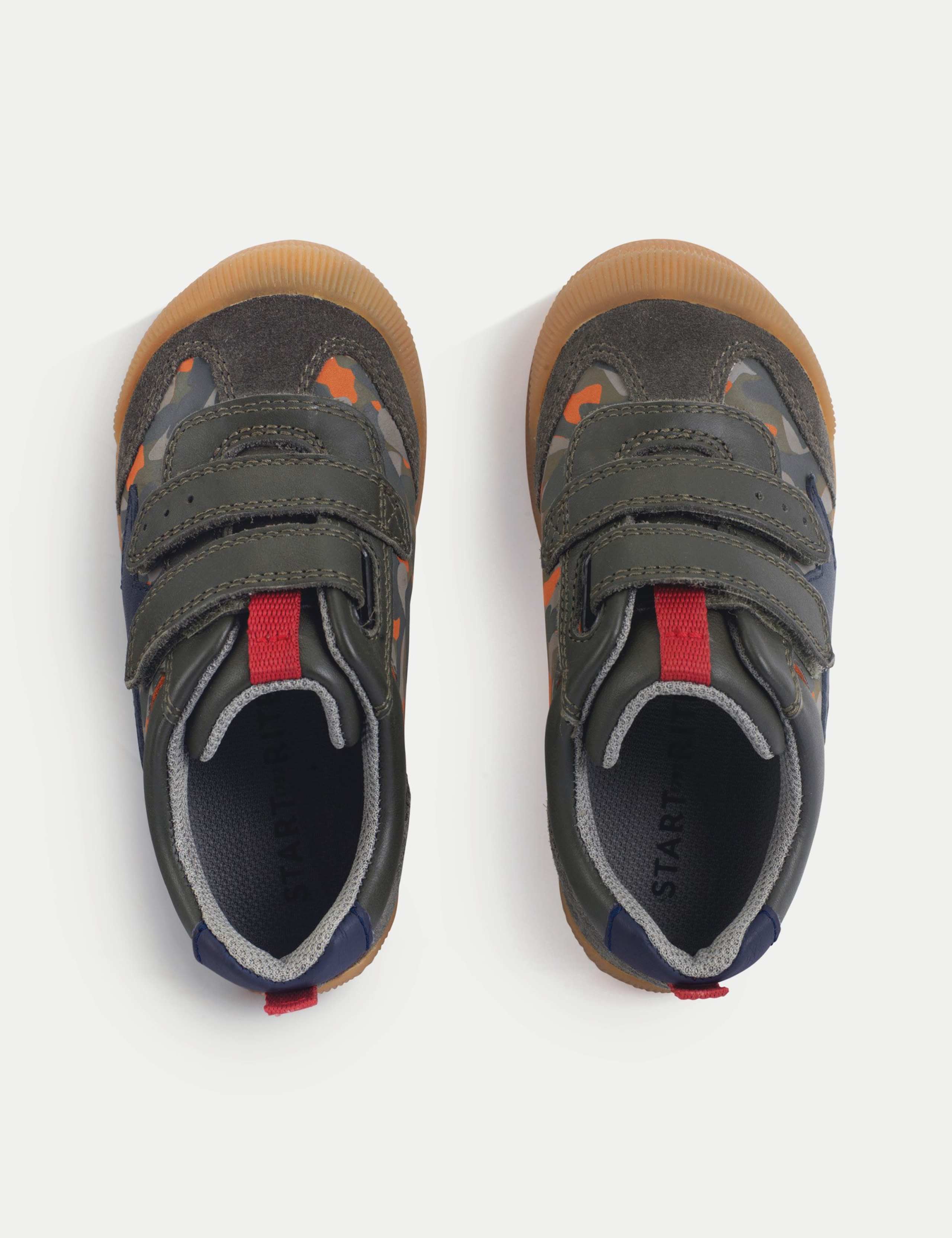 Kids' Leather Star Trainers (4 Small - 10½ Small) 3 of 3