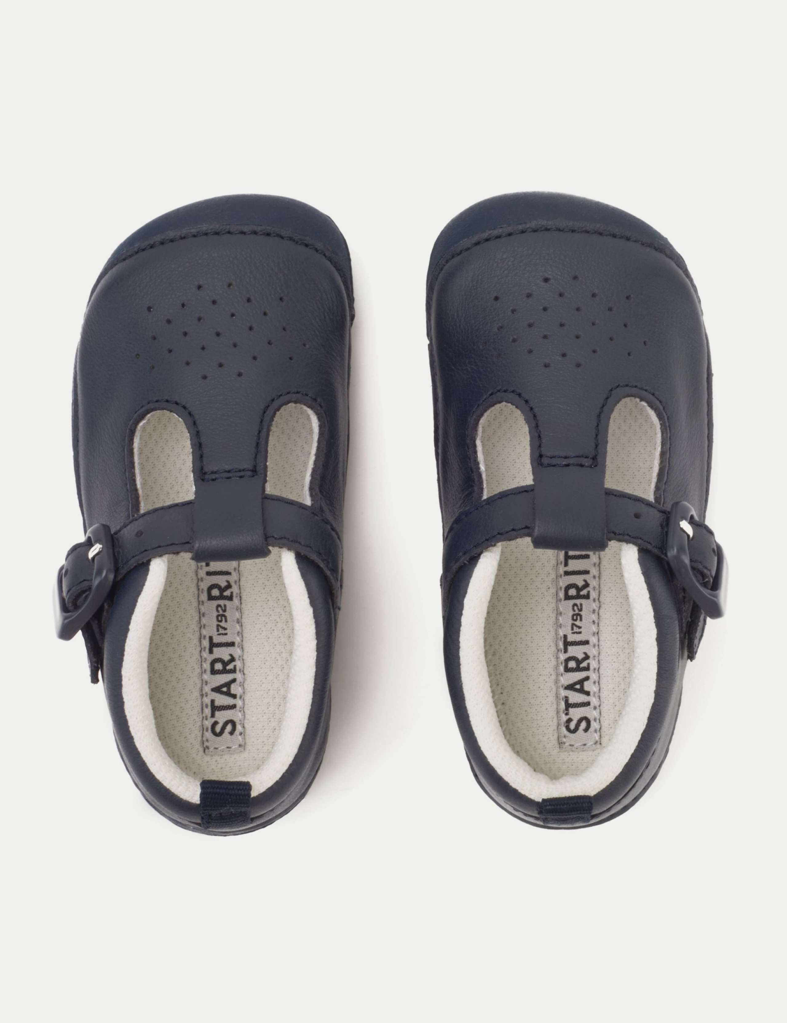 Kids' Leather T-Bar Shoes (2 Small - 5 Small) 2 of 3