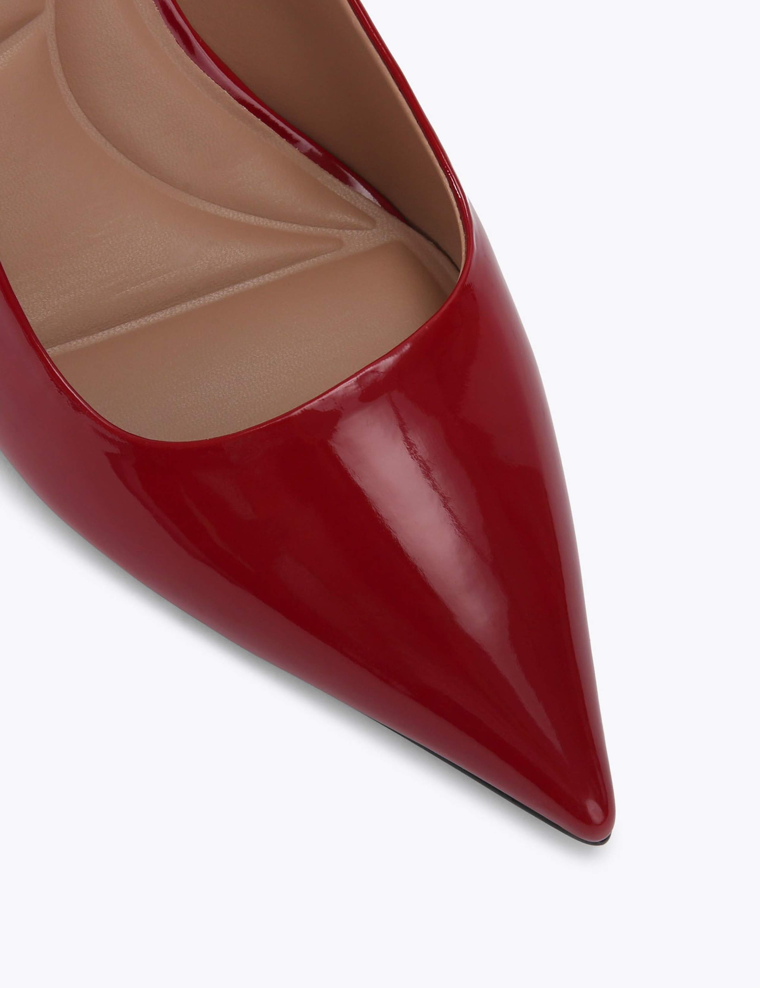 Patent Kitten Heel Slingback Shoes 4 of 5